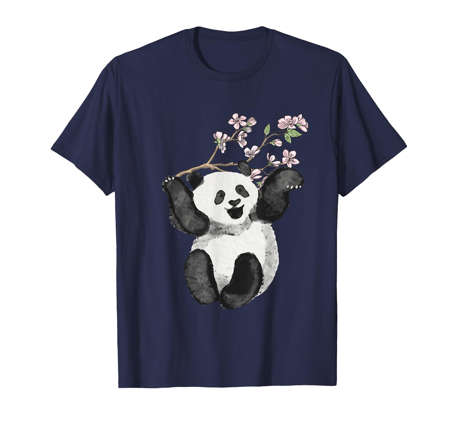 Cherry Blossom Tree Panda Japanese Cherry Tree Cherry Blossom T-Shirt