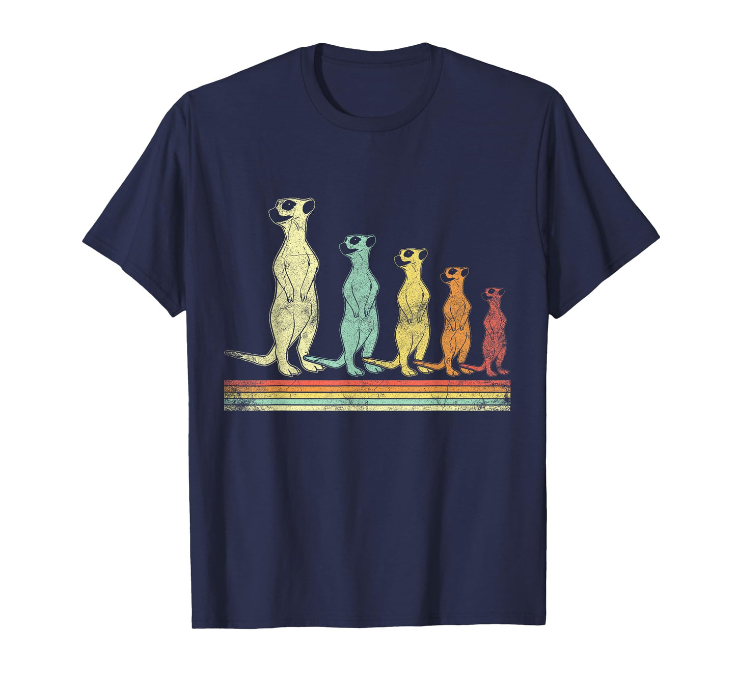 Retro Meerkat T-Shirt