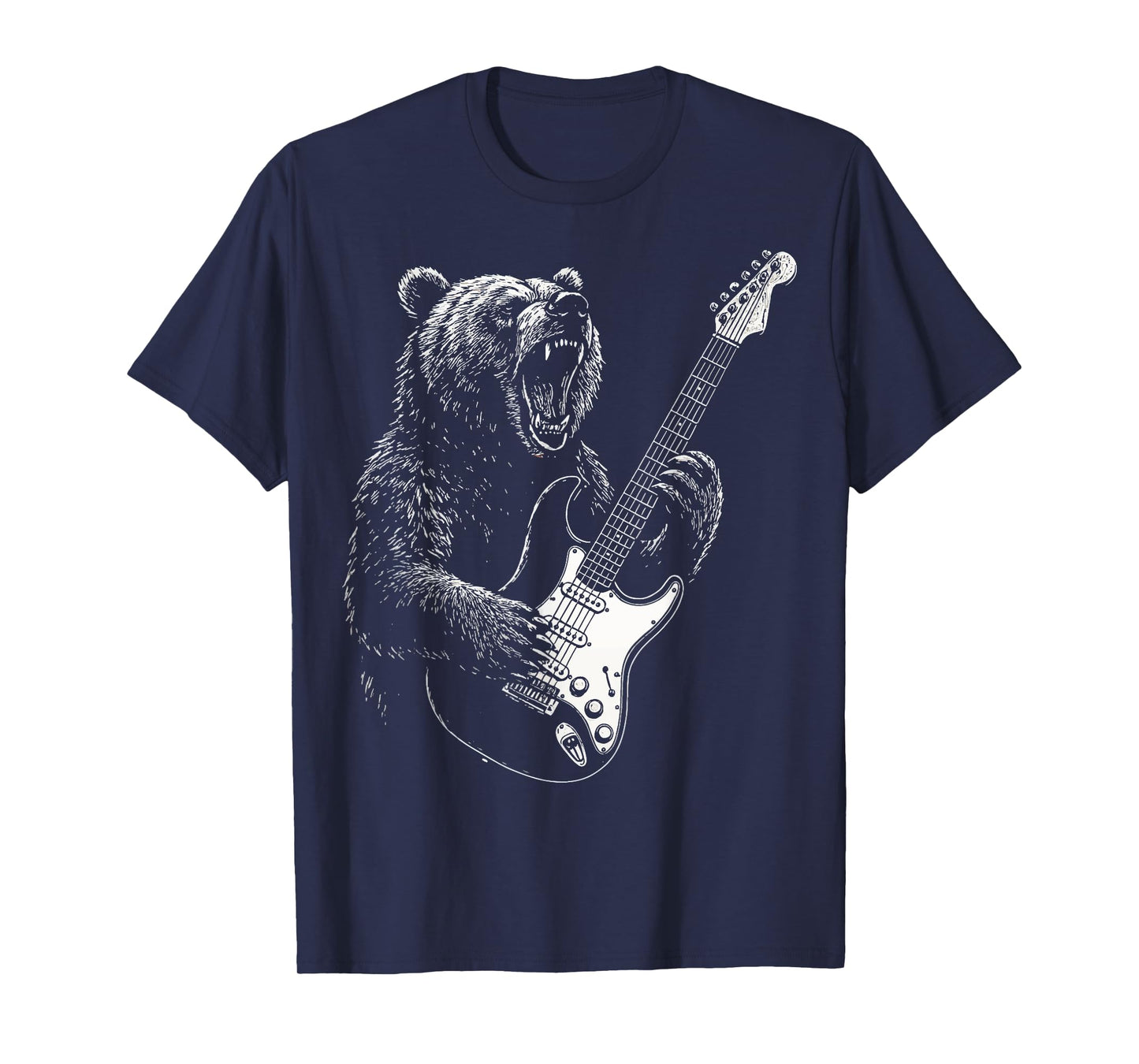 Bear Playing Guitar T-Shirt
