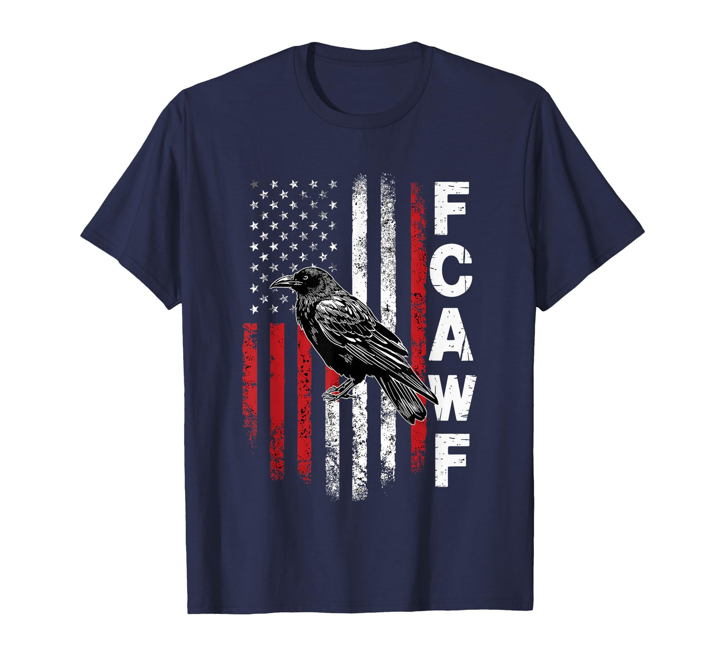F-Caw-F Raven Moon Gothic Halloween, Black Crow Bird Lover T-Shirt