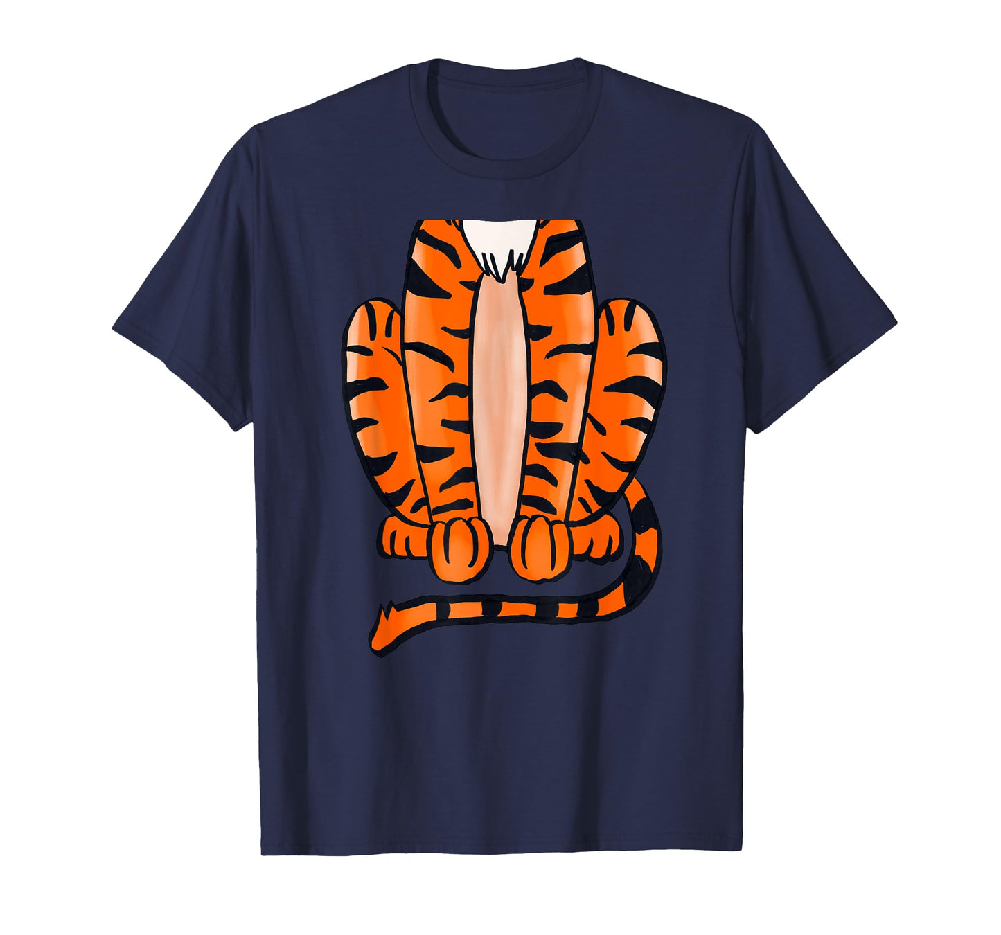 Tiger Halloween Costume T-Shirt - Cute Pretend Tiger Outfit T-Shirt