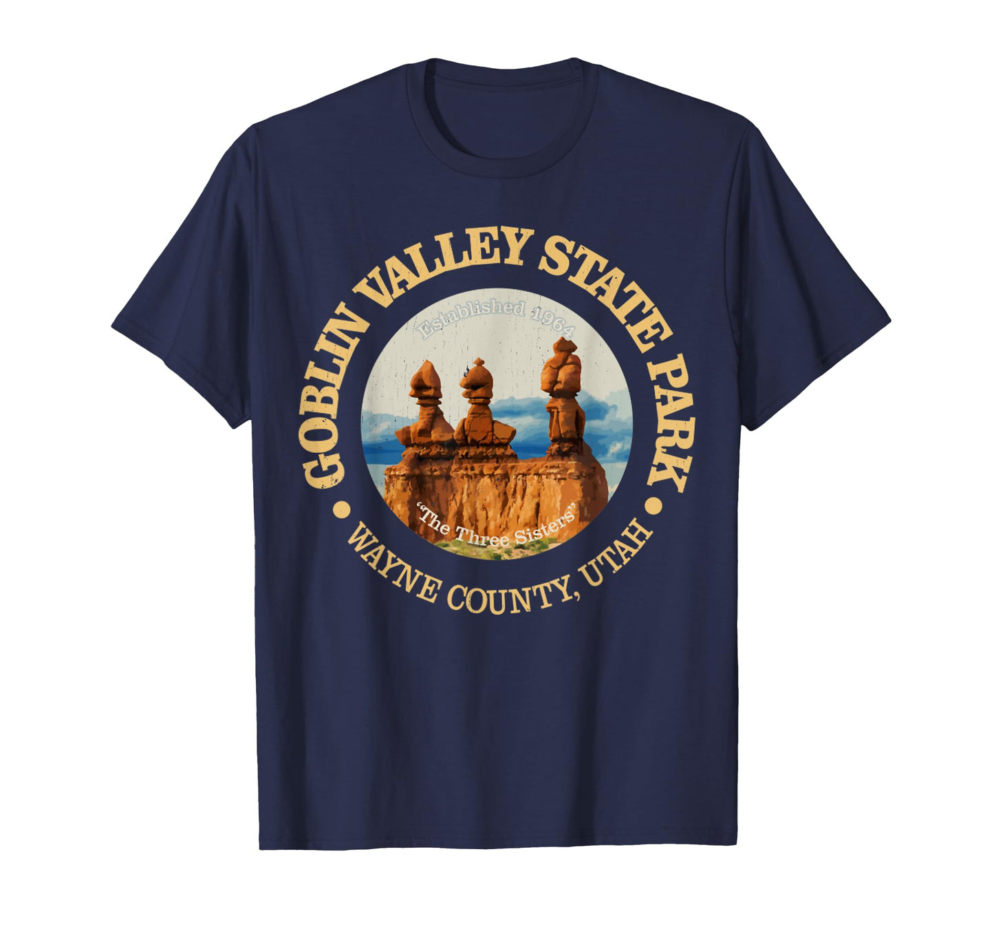 Goblin Valley State Park, Utah Vintage Natural Wonders T-Shirt
