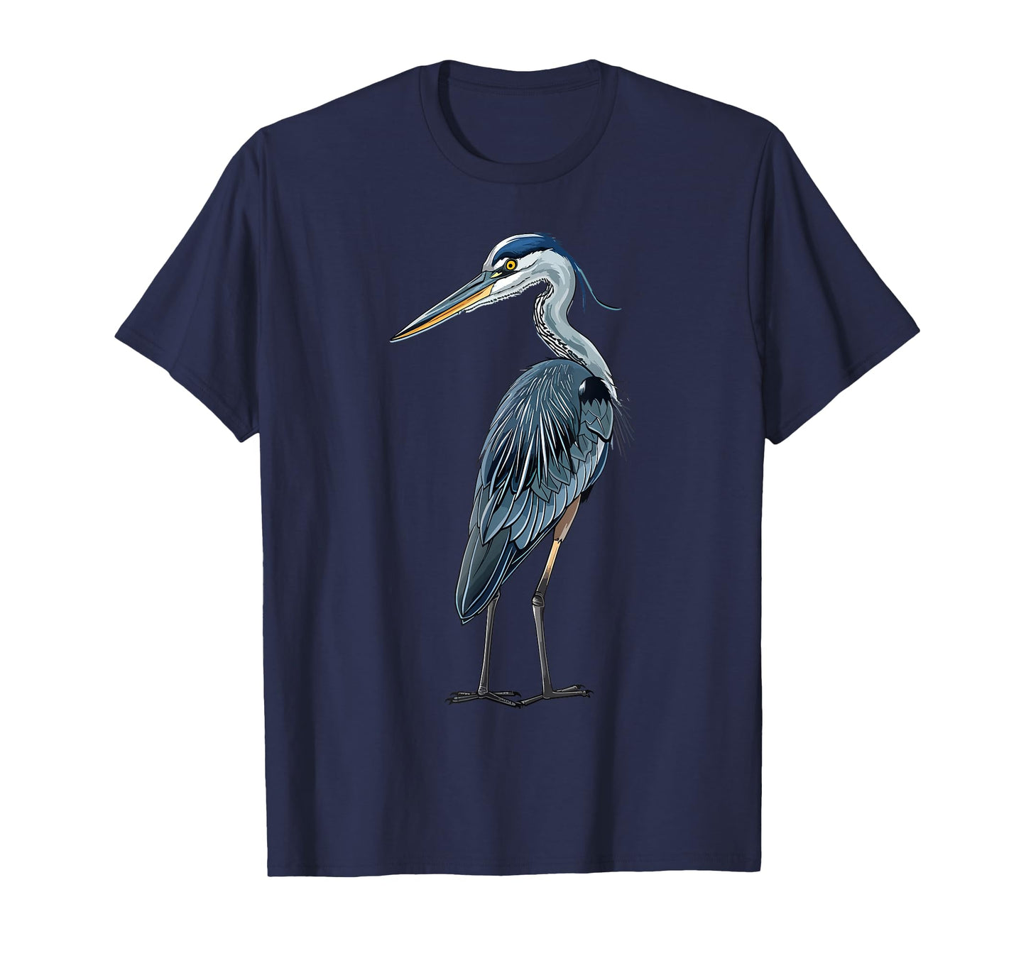 Blue Heron Bird Birding T-Shirt