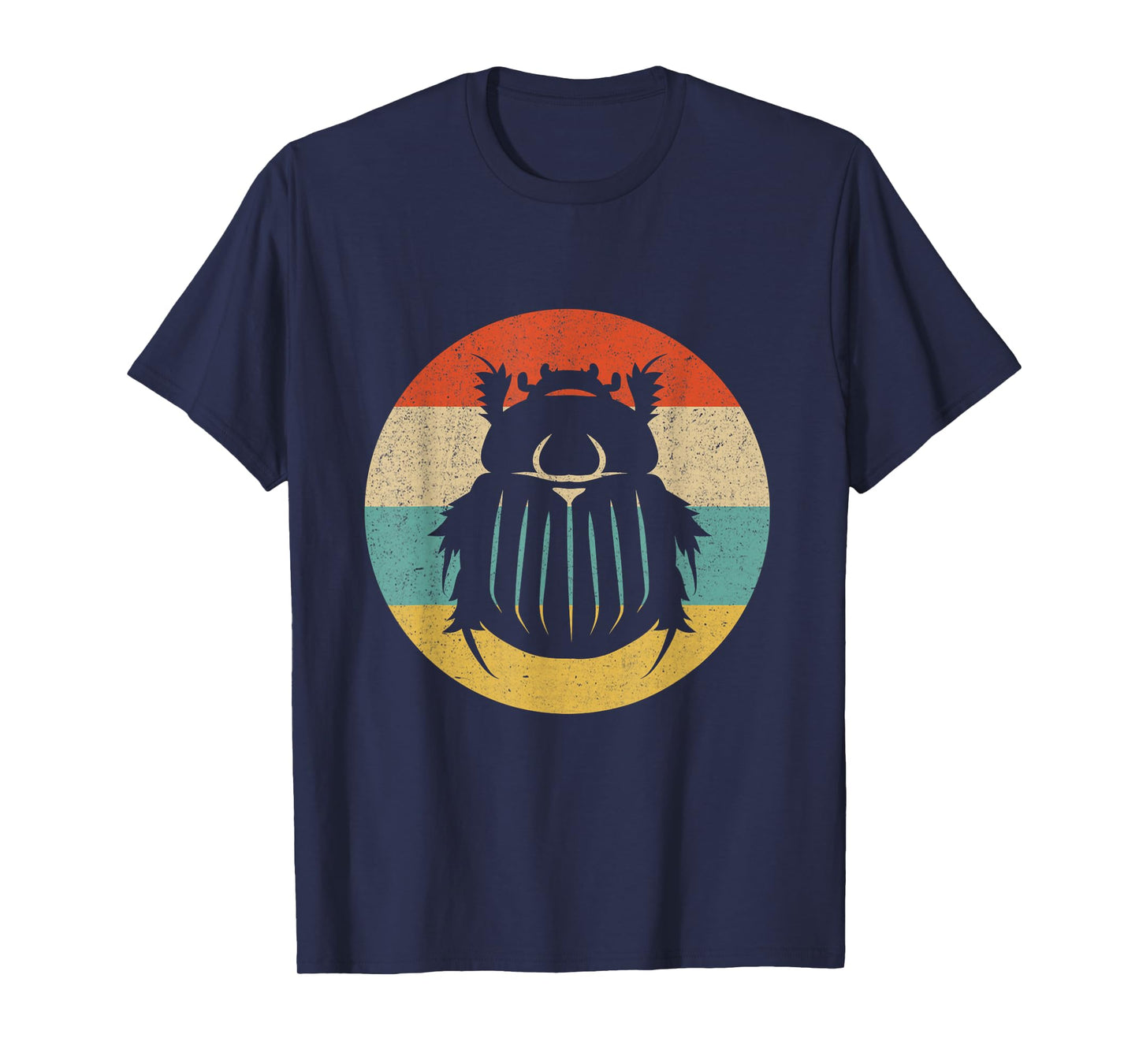 Dung Beetle Entomology Bug Retro Insect Entomologist T-Shirt