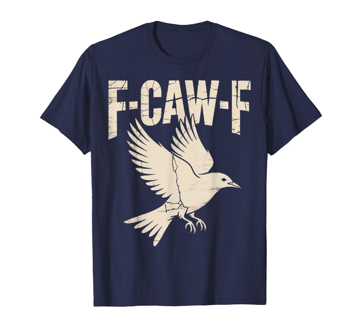 F-Caw-F Funny Flying Bird T-Shirt