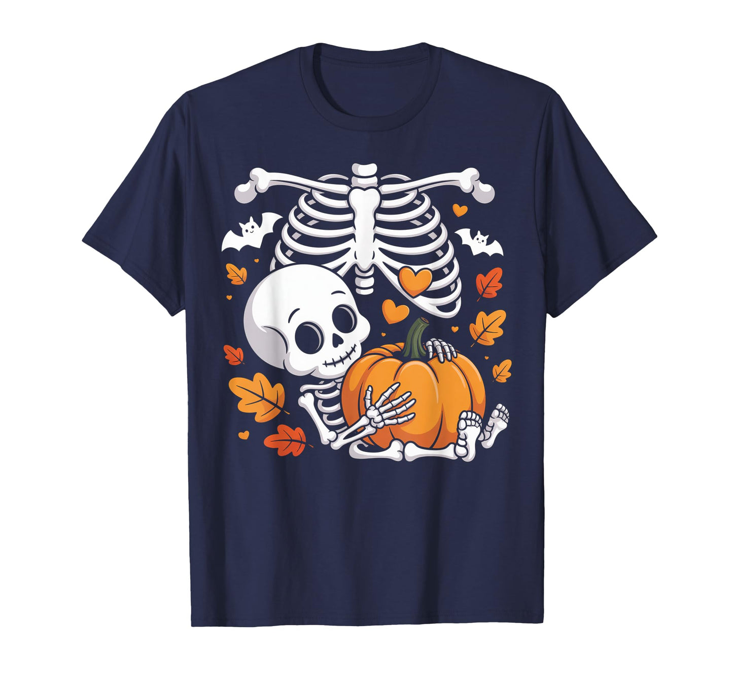 Pregnancy Announcement Mom Halloween and Fall T-Shirt