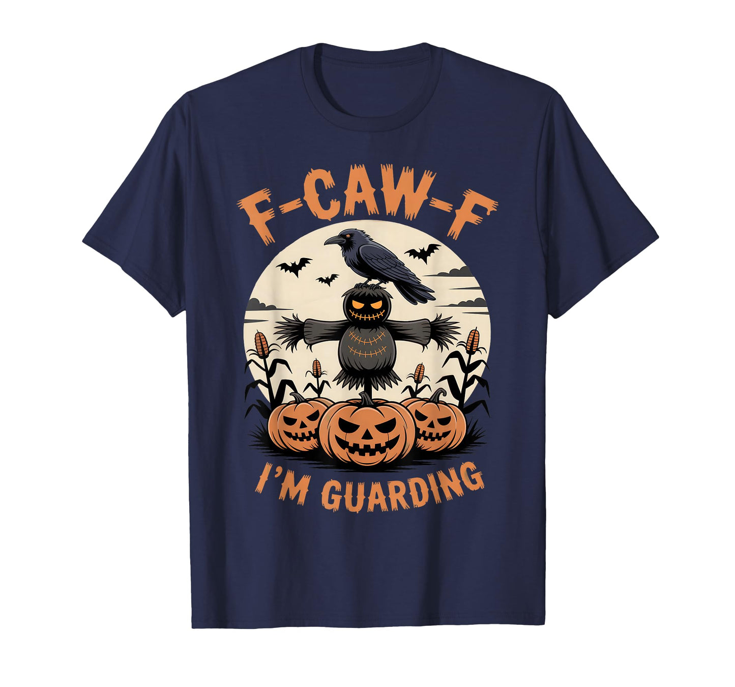 Black Crow, F-Caw-F Funny Black Bird Moon Bird Lover f-caw-f T-Shirt
