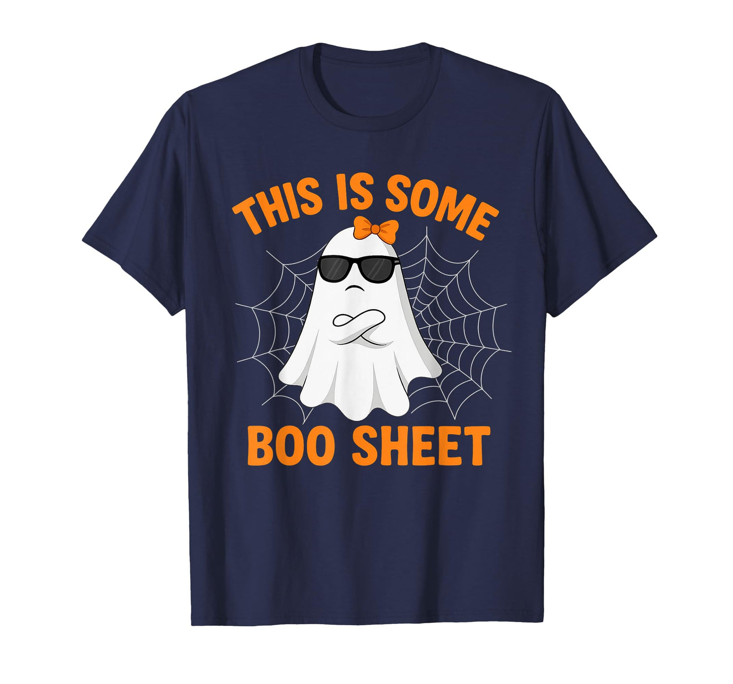 This is Some Boo Sheet Angry Ghost Halloween Men Women T-Shirt