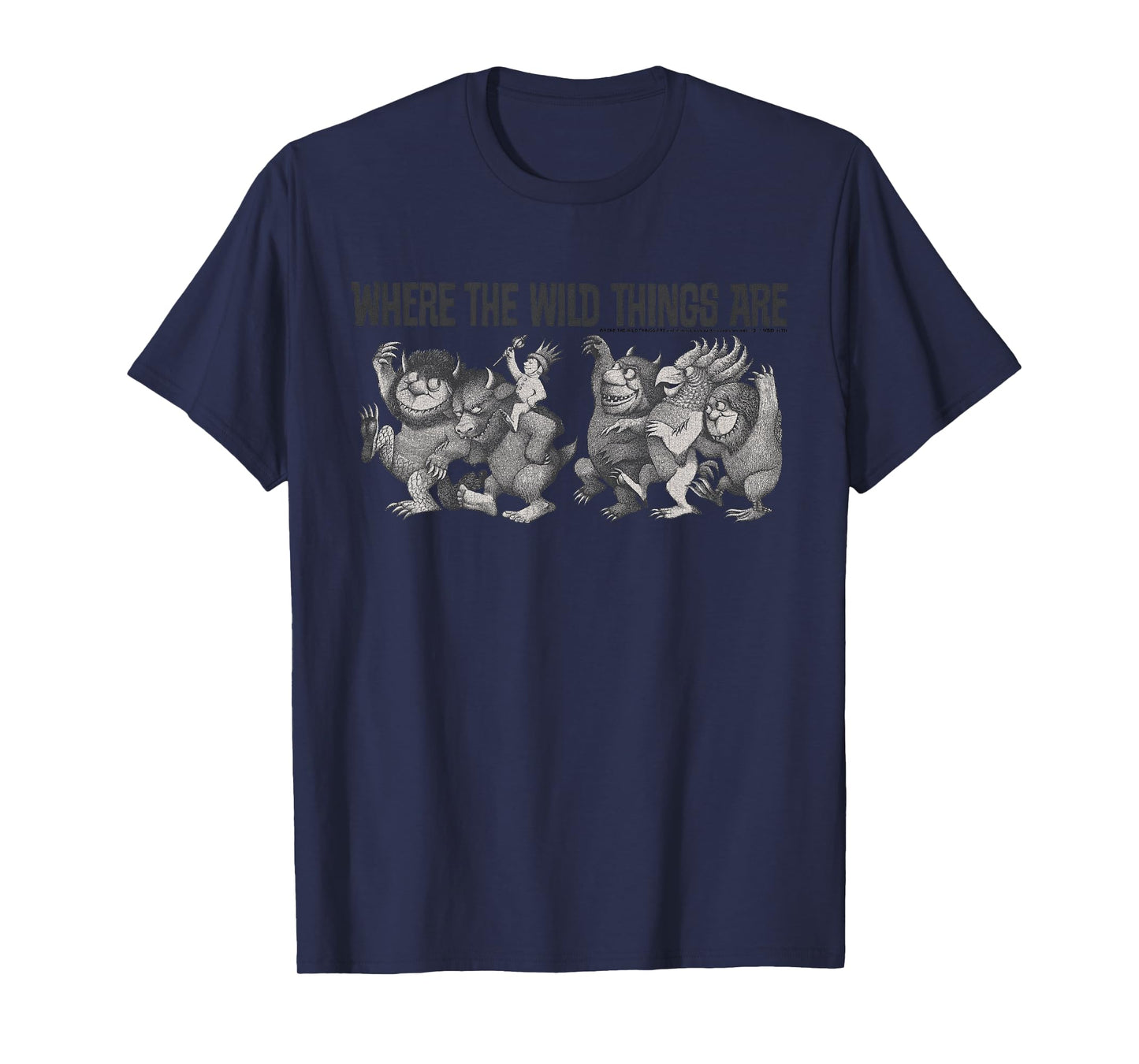 Kids Where The Wild Things Are Max Parade Title T-Shirt