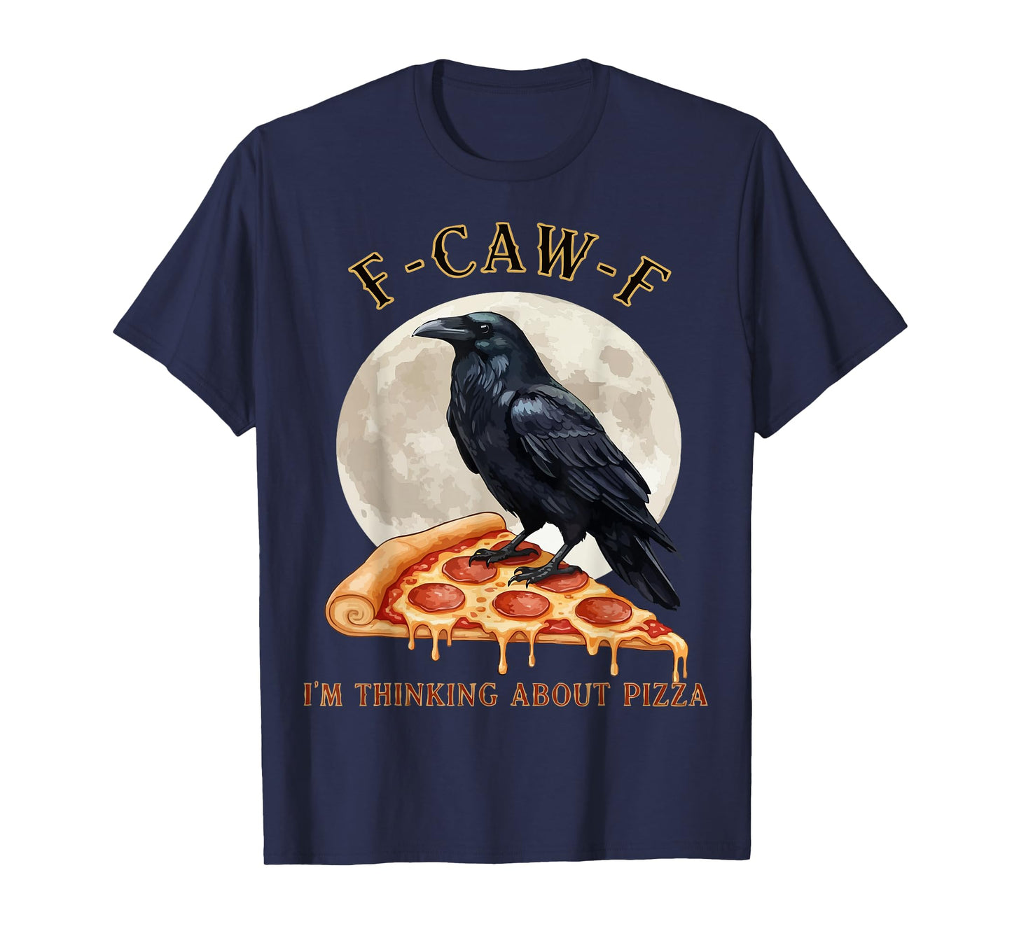 F-CAW-F Raven Crow Funny Bird Humor I'm Thinking T-Shirt