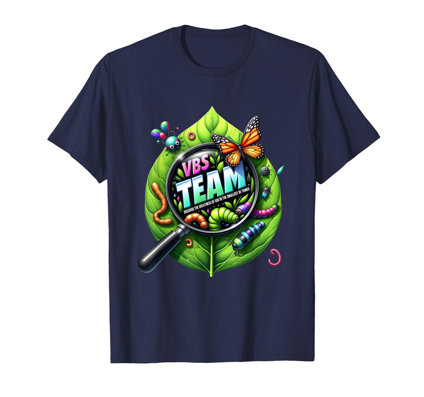 Magnified VBS Smallest Insects Adventure VBS Team 2025 T-Shirt