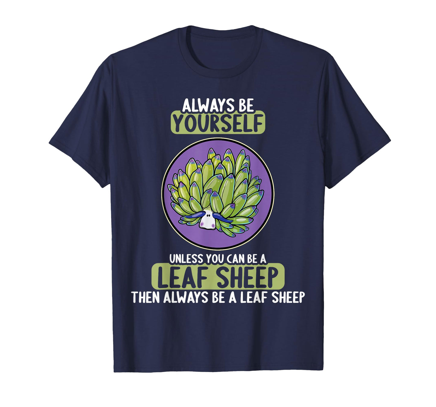 Costasiella kuroshimae Nudibranch Leaf Sheep T-Shirt
