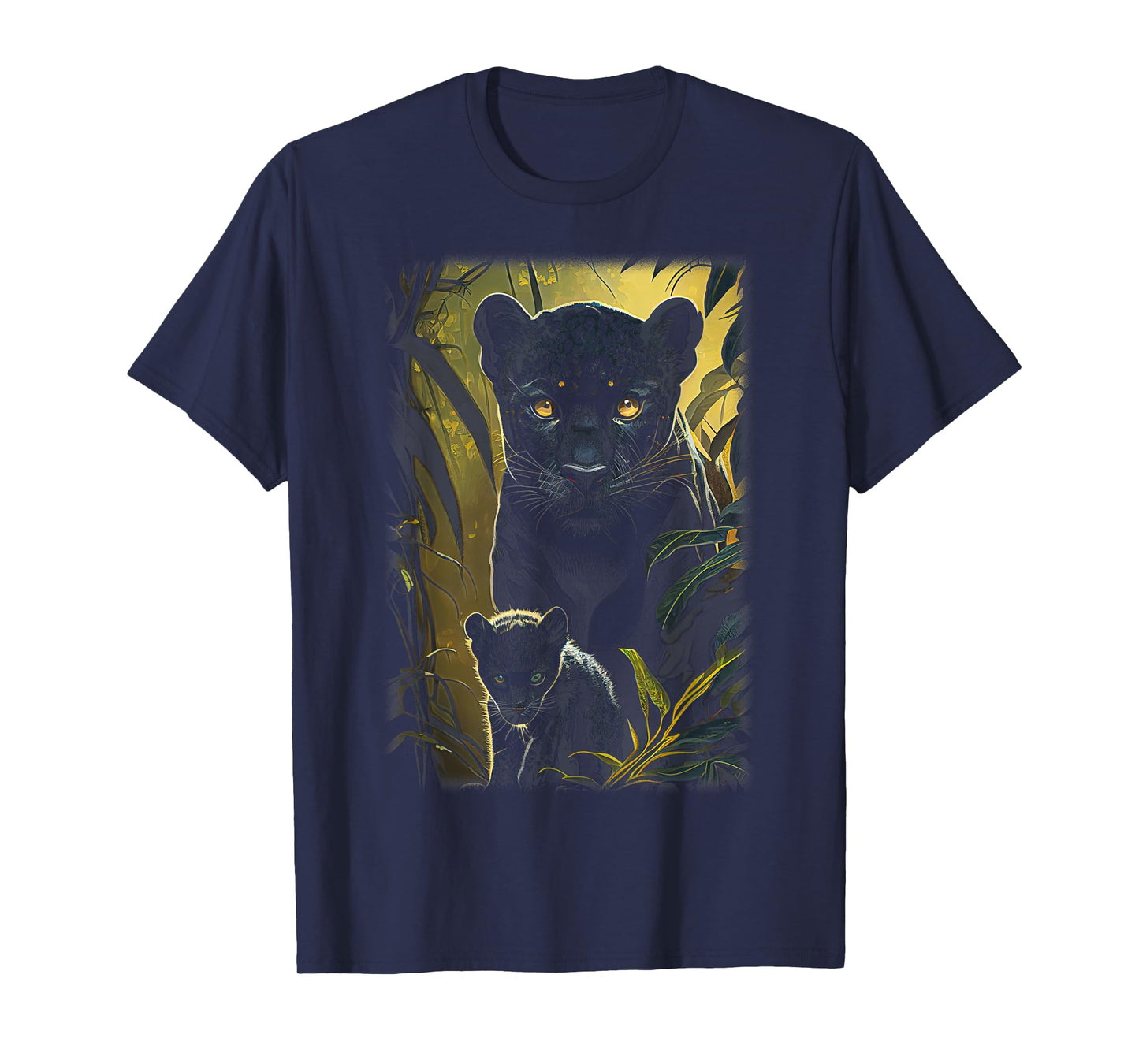 Panther Lover animal Big Cat Panther Animal black Men Women Kids T-Shirt