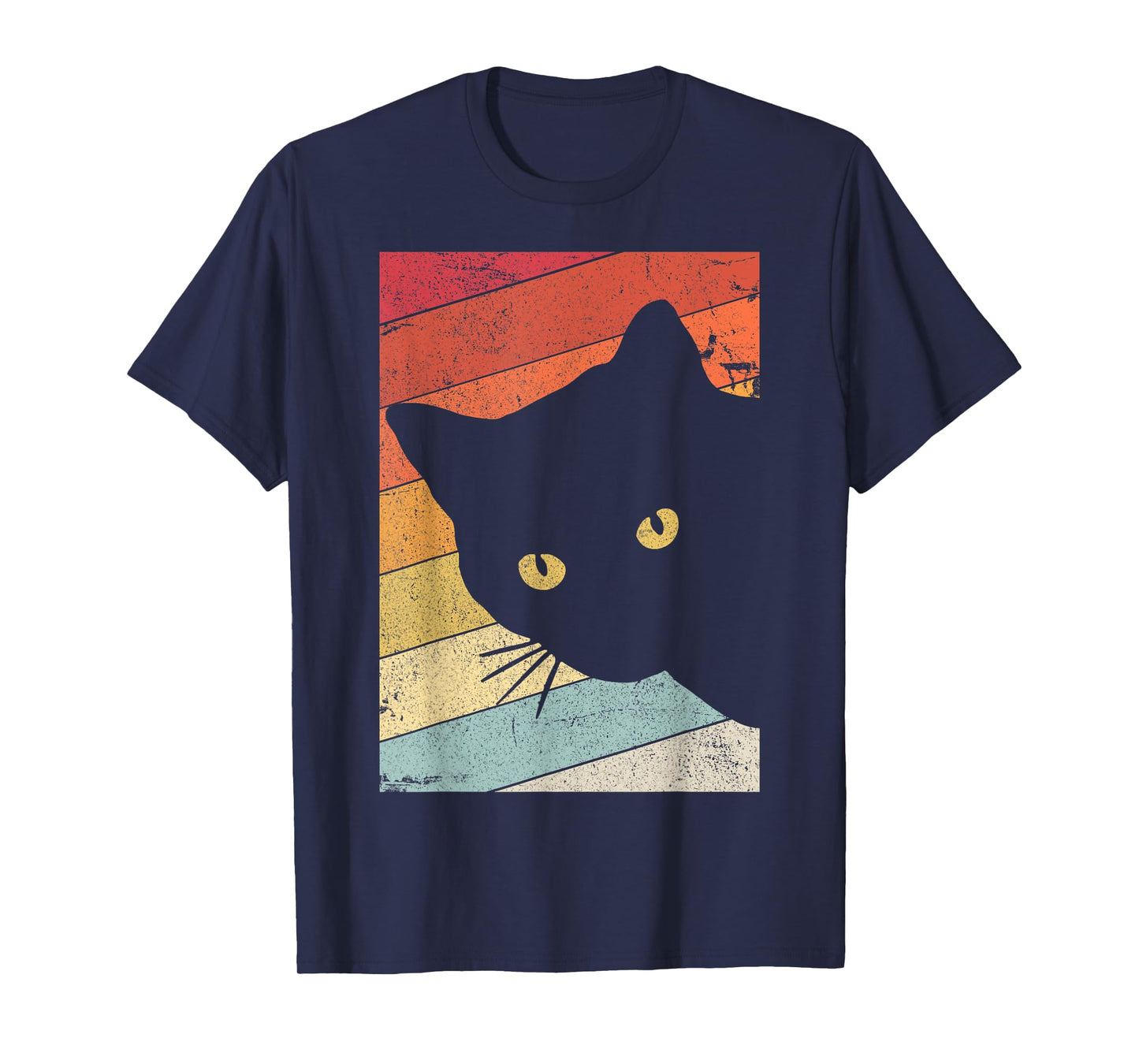Cat Shirt. Retro Style T-Shirt for Men Women Girls Kids