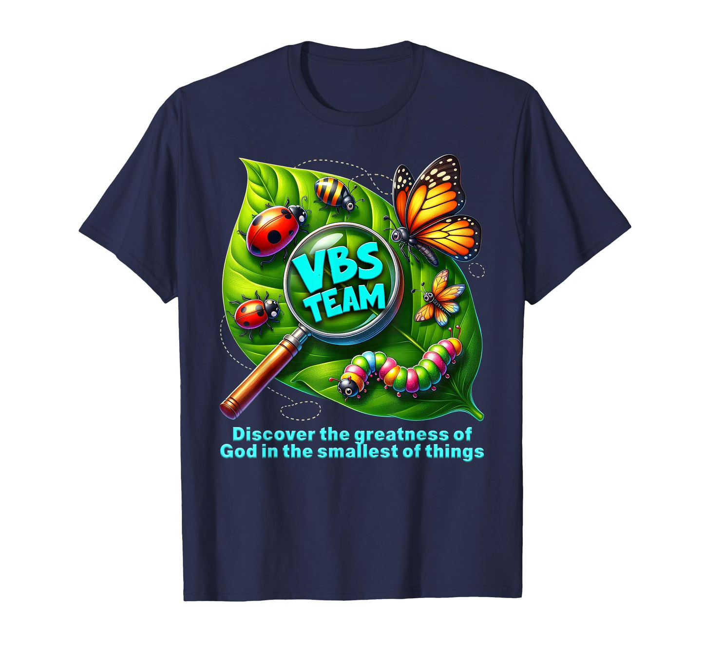 VBS Team 2025 Magnified Smallest Insects Adventure VBS T-Shirt