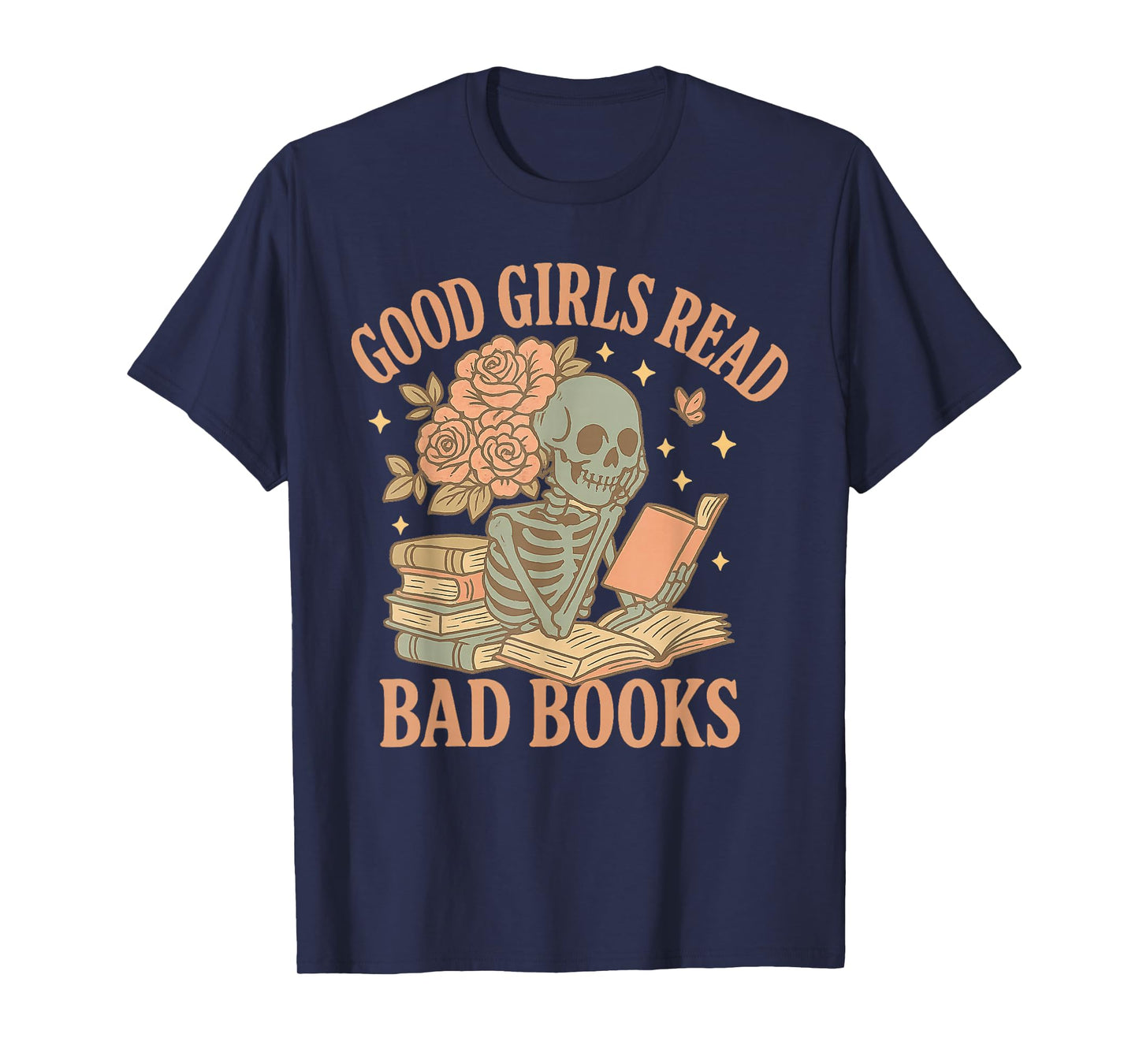 Good Girls Read Bad Books, Funny Smut Reader Dark Romance T-Shirt