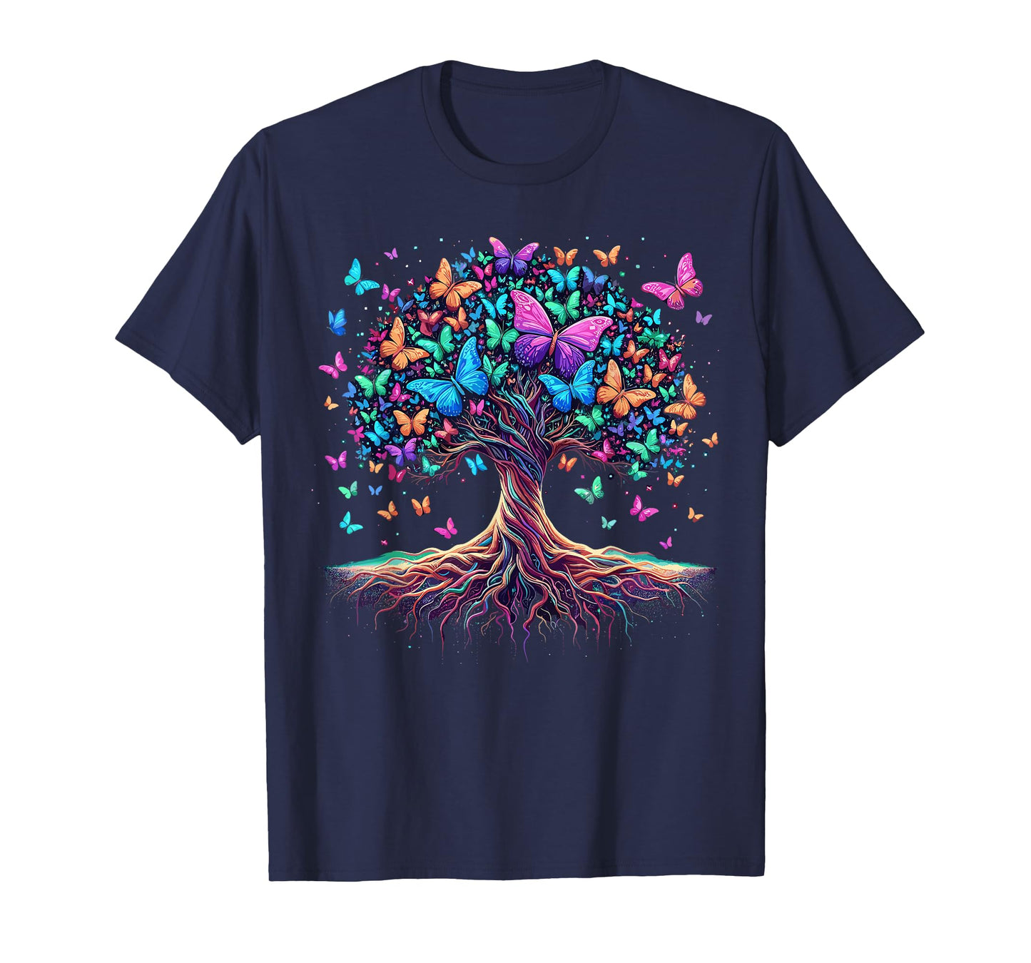 Butterfly Tree Nature T-Shirt