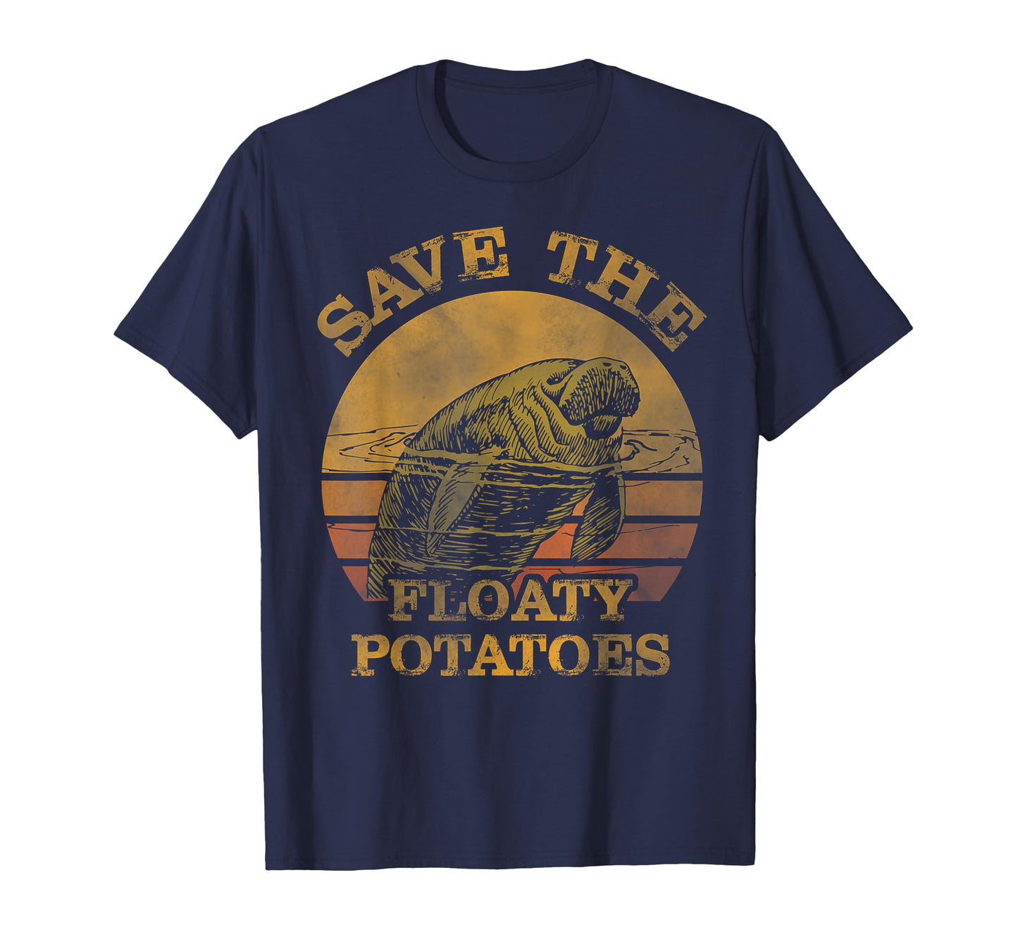 Save the floaty potatoes Tshirt retro vintage shirt T-Shirt