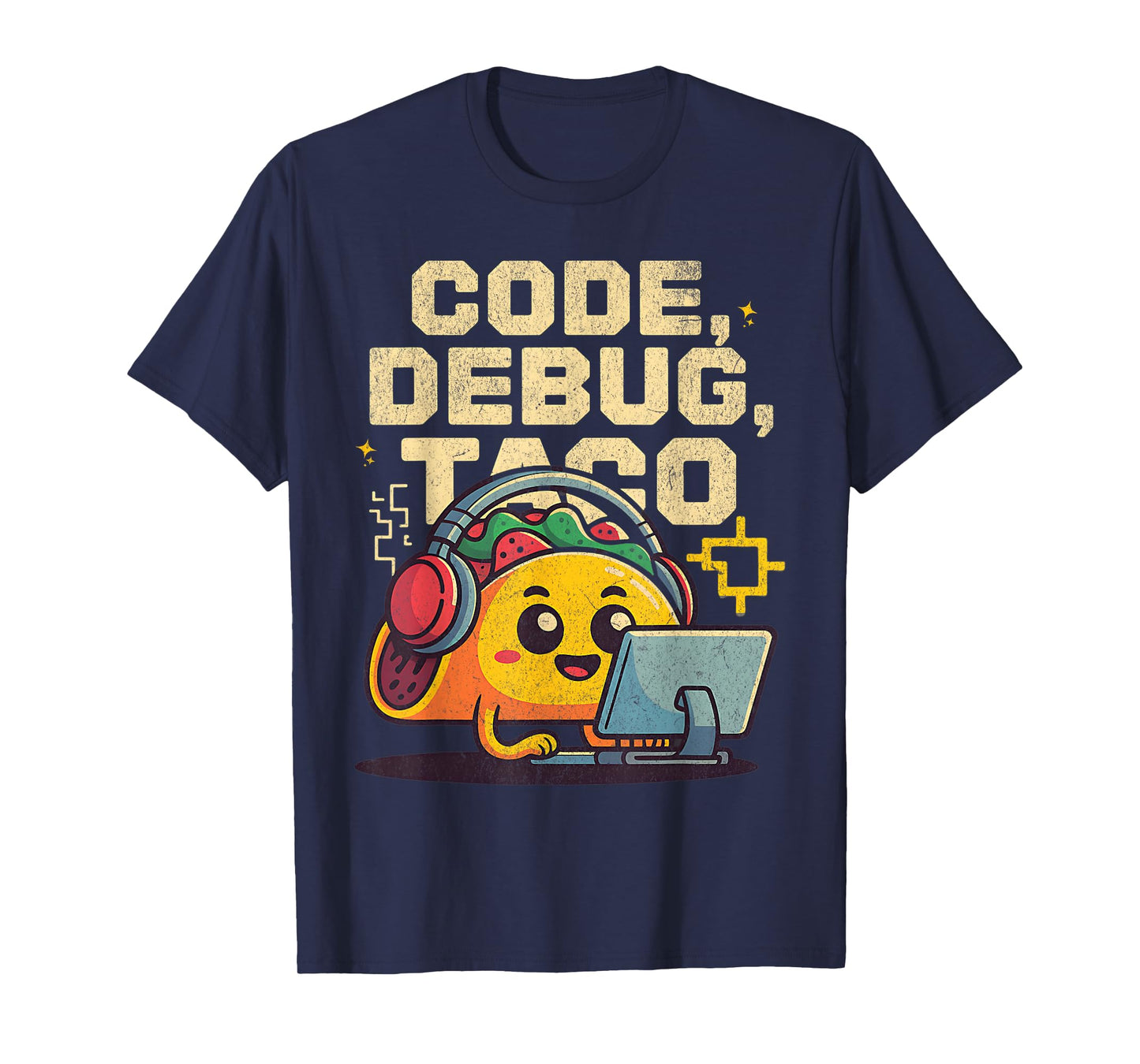 Code, Debug, Taco – Taco Programmer Design for National Taco T-Shirt