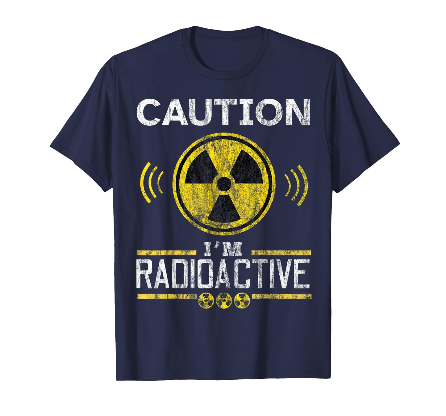 Caution I’m Radioactive Cancer Warrior Survivor Strength Tee T-Shirt