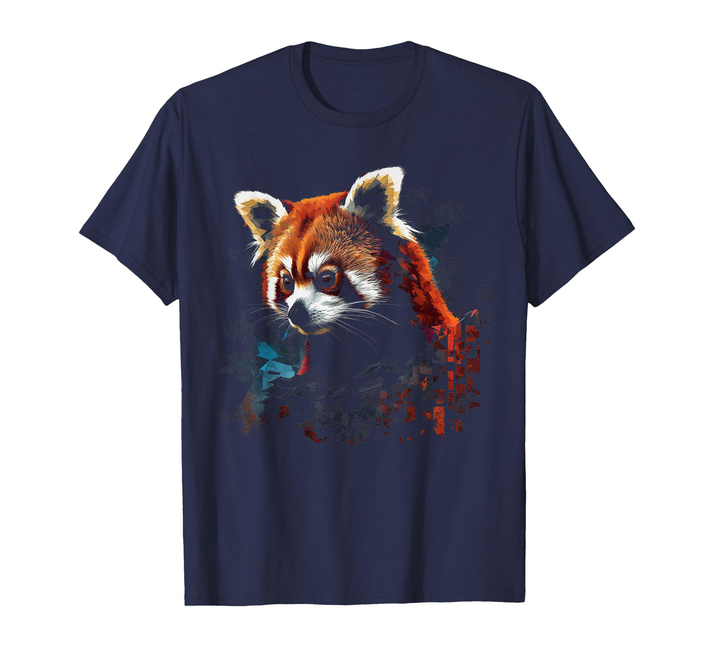 Red Panda Lover Artwork | Animal Motif Red Panda T-Shirt
