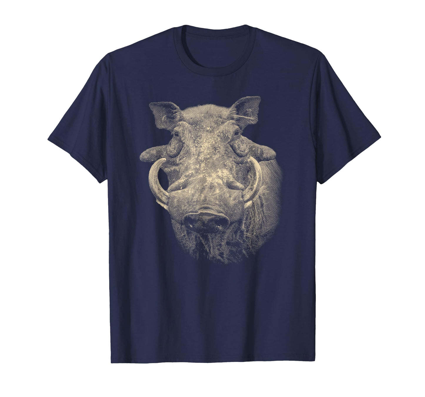 SM's Wild for Africa Apparel Warthog Picture, Warthog Boar Close-up T-Shirt
