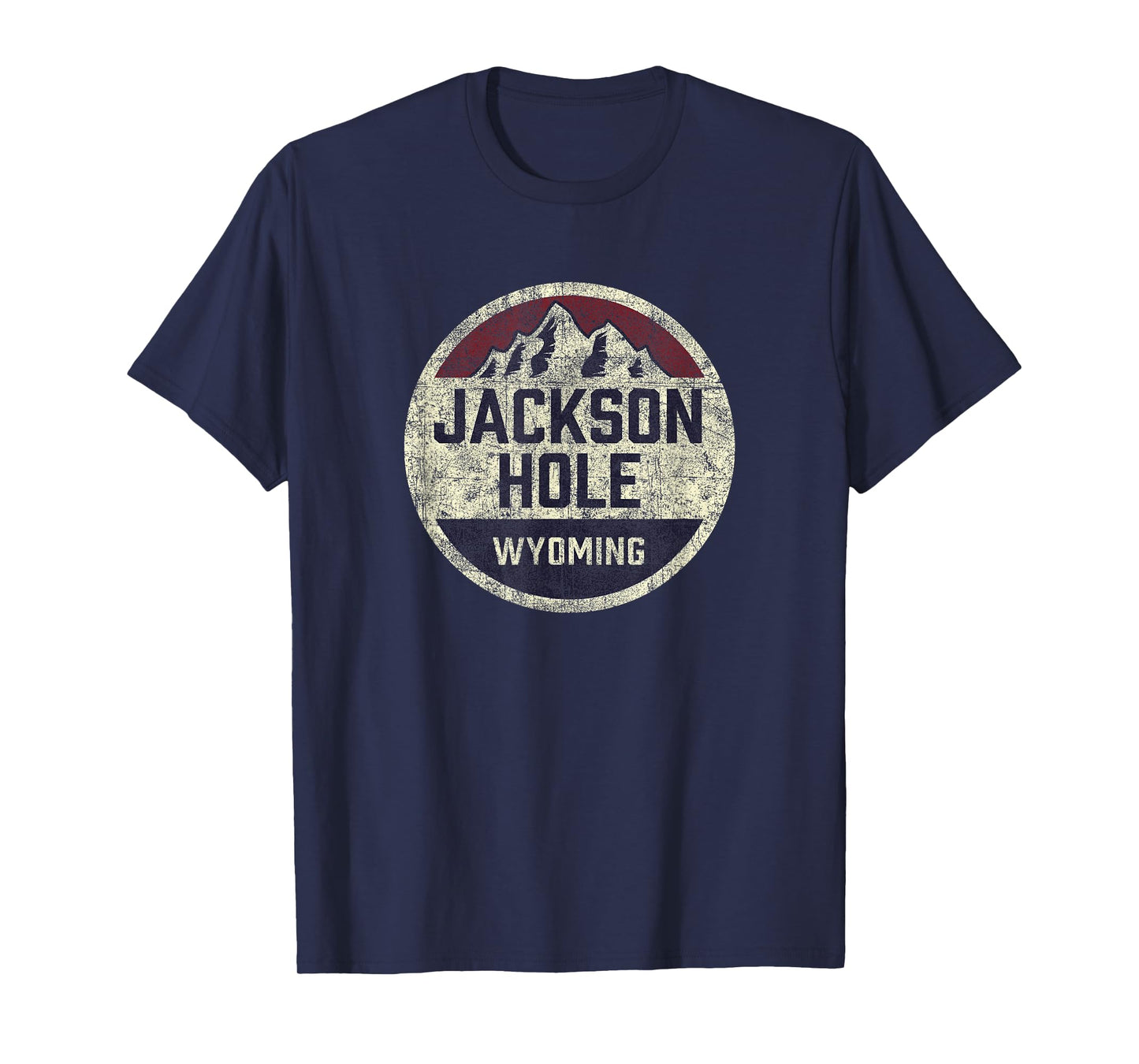 Vintage Jackson Hole Wyoming Souvenir Retro Hiking Graphic T-Shirt