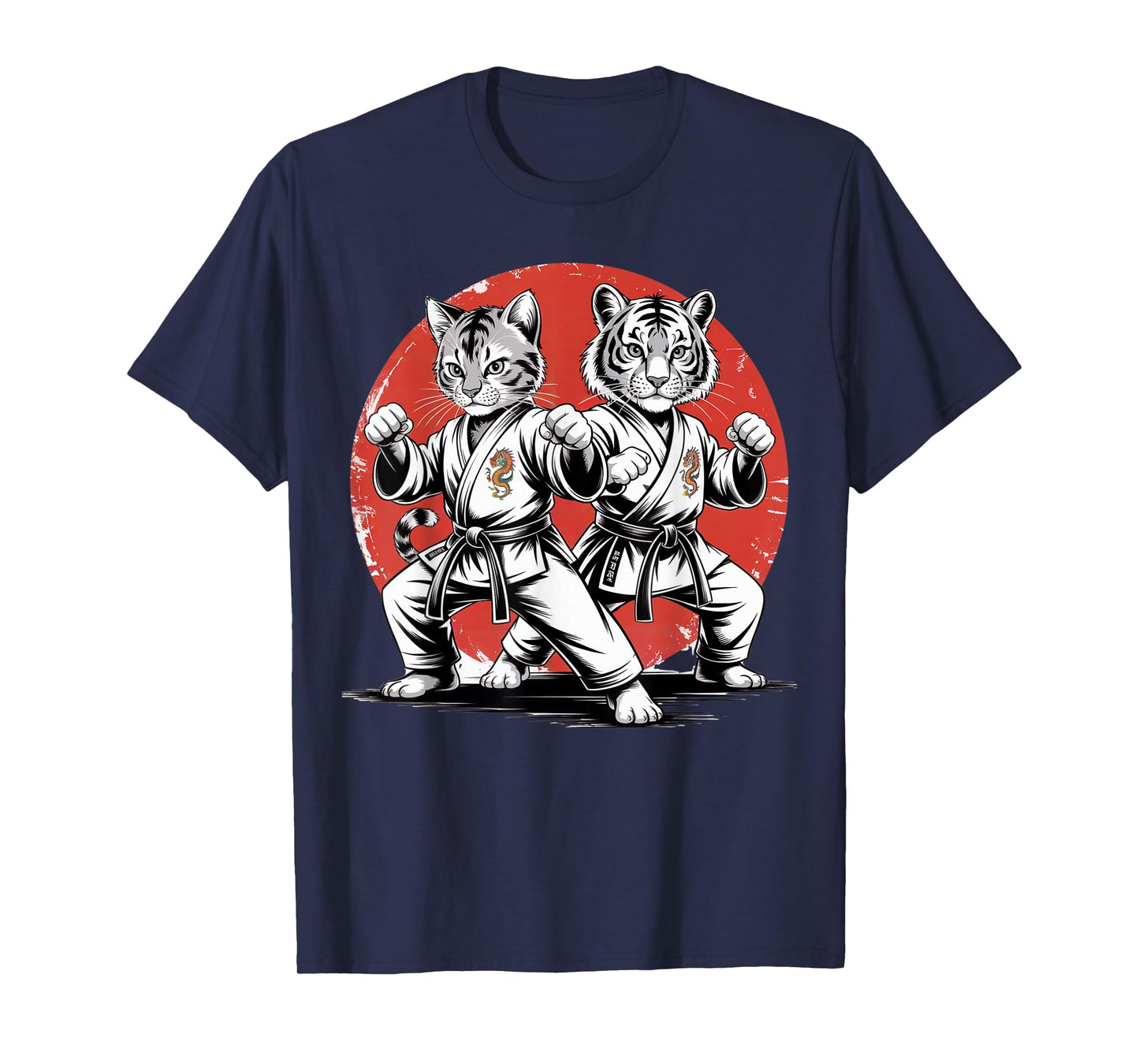 Karate Cat Tiger Karate Gi Karate Japanese Stuff Karate T-Shirt