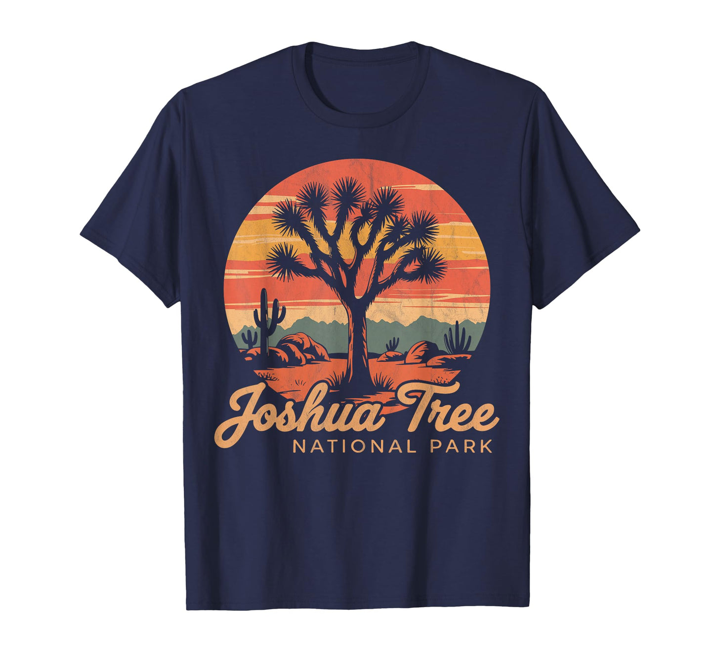 Joshua Tree California Nature Hiking Mountains woman men T-Shirt