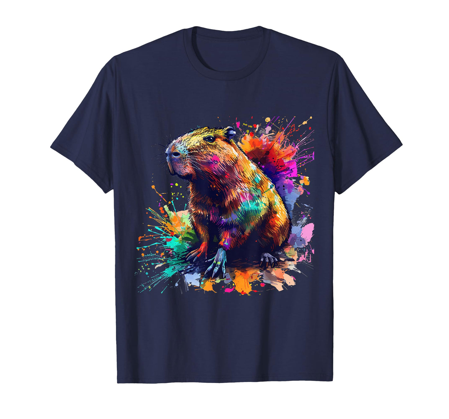 Capybara Lover Forest Rodent Wildlife Capybara Animal T-Shirt