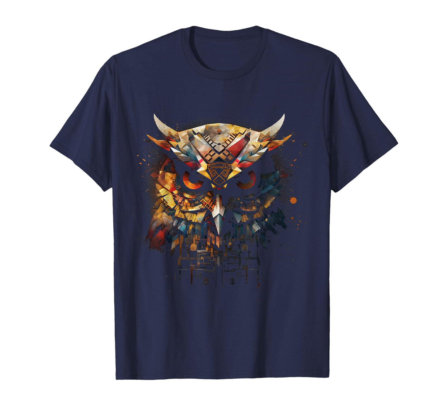 Owl artwork animal lovers - bird art animal owl T-Shirt