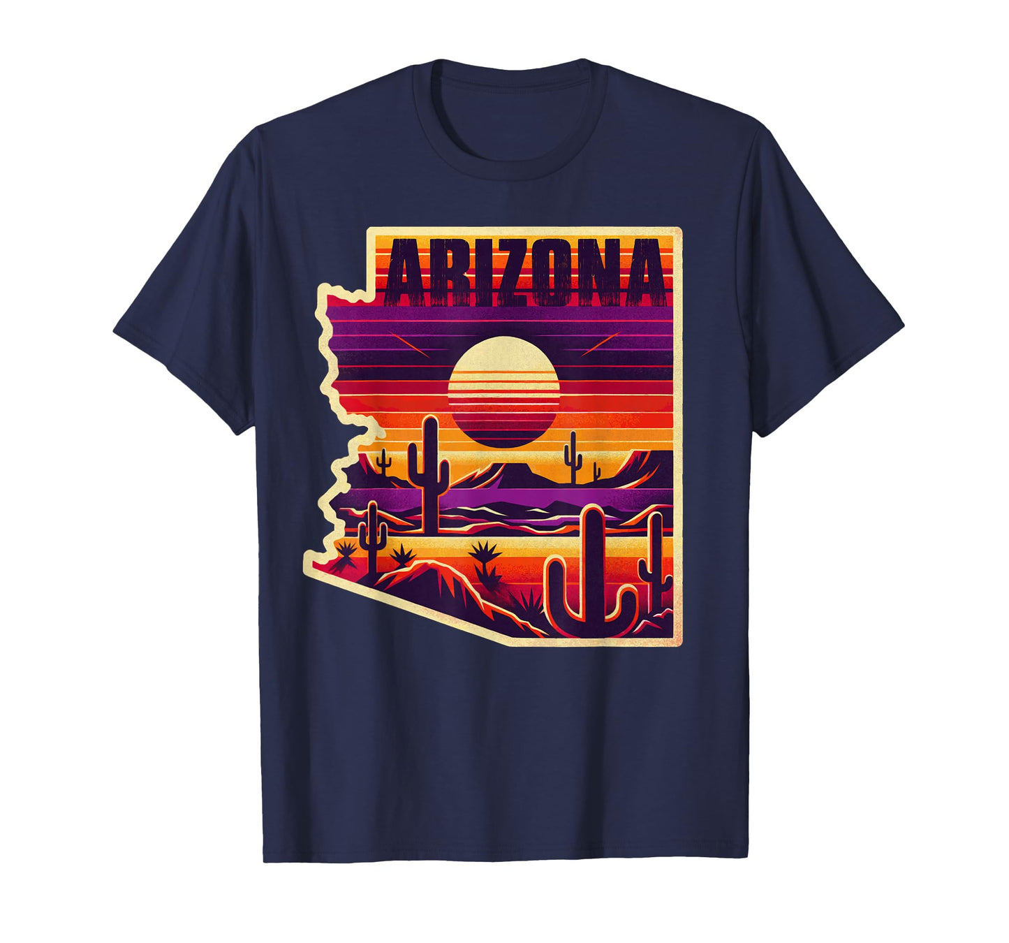 Arizona tshirt Love State Of Arizona Cactus Nature Outdoors T-Shirt