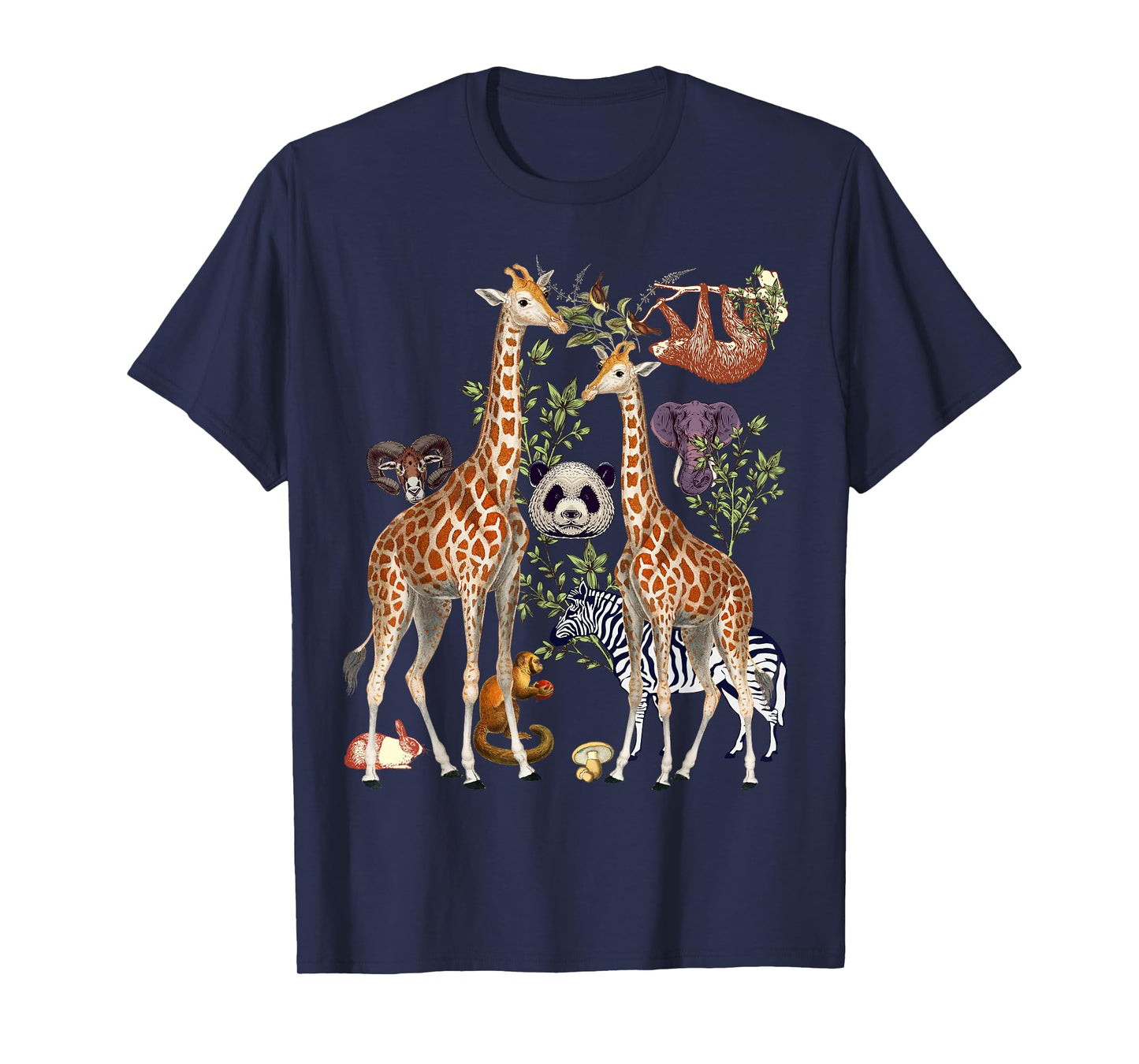 Jungle Animal Wildlife Safari Zoo Theme Wild Animals Forest T-Shirt