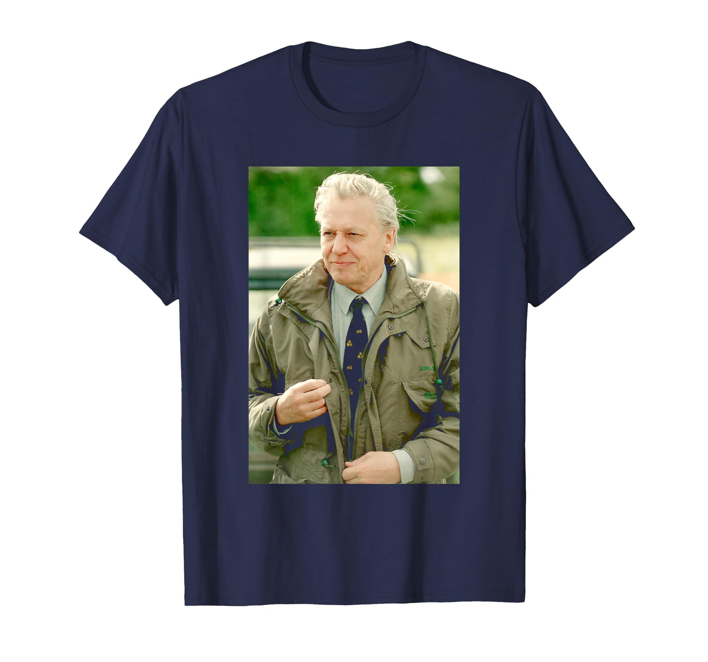 Nature TV Presenter Sir David Attenborough Blue Planet Earth T-Shirt