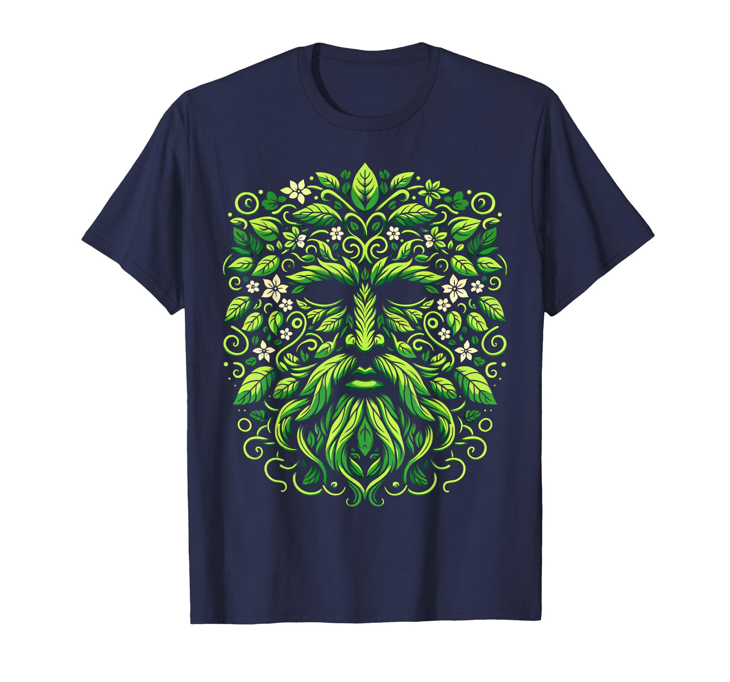 Jack Of The Wood Traditional Pagan Celtic Greenman T-Shirt