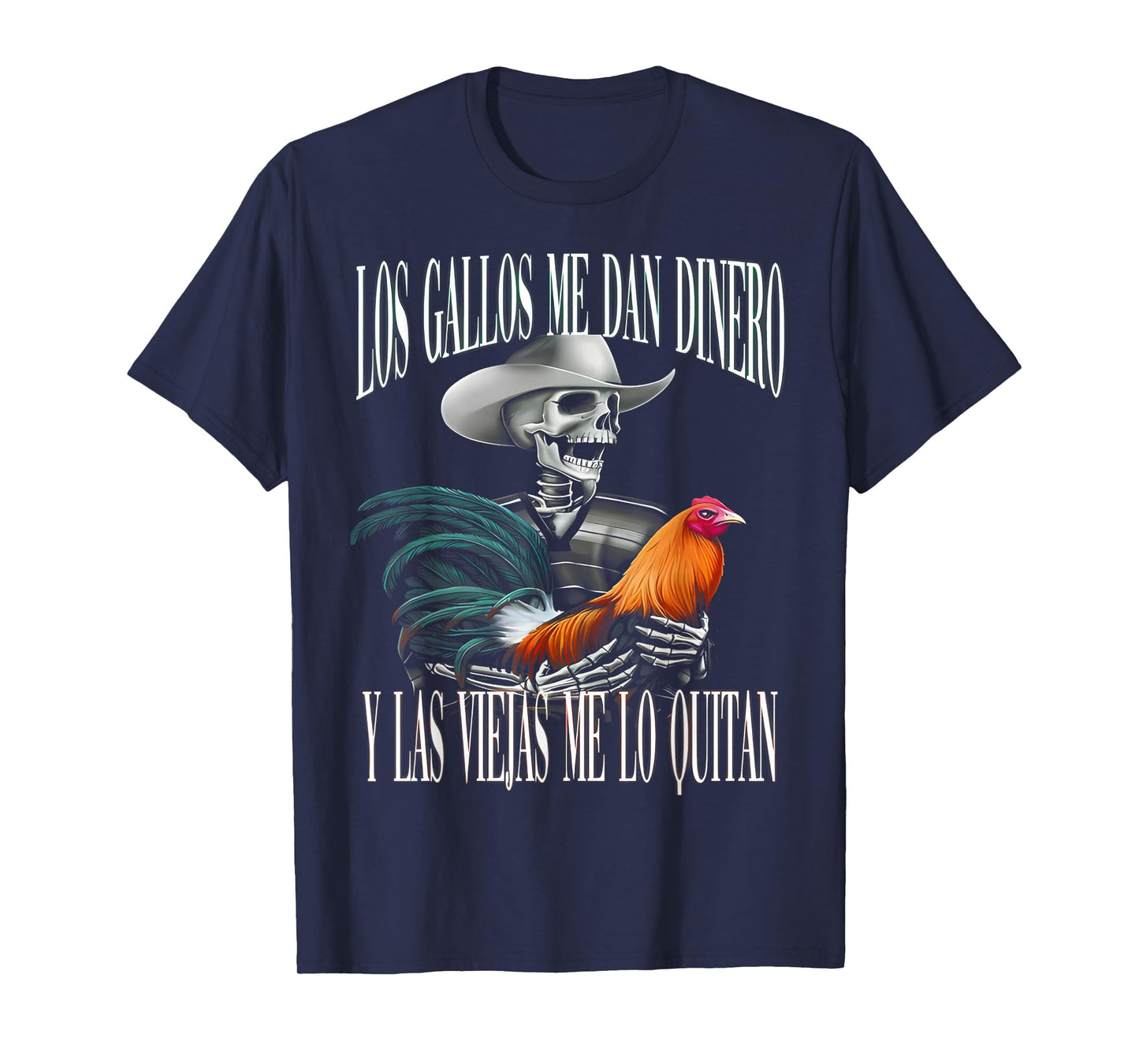 Calacas Chidas Gym Con Frases Sarcasticas Funny Saying T-Shirt
