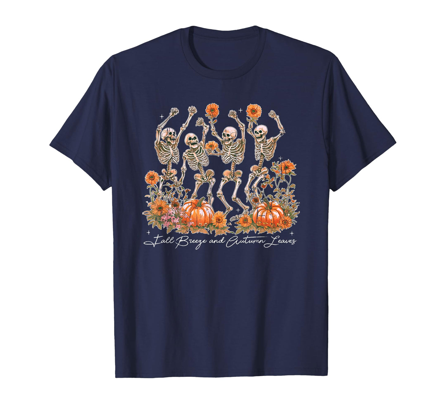Fall Breeze and Autumn Leaves T-Shirt