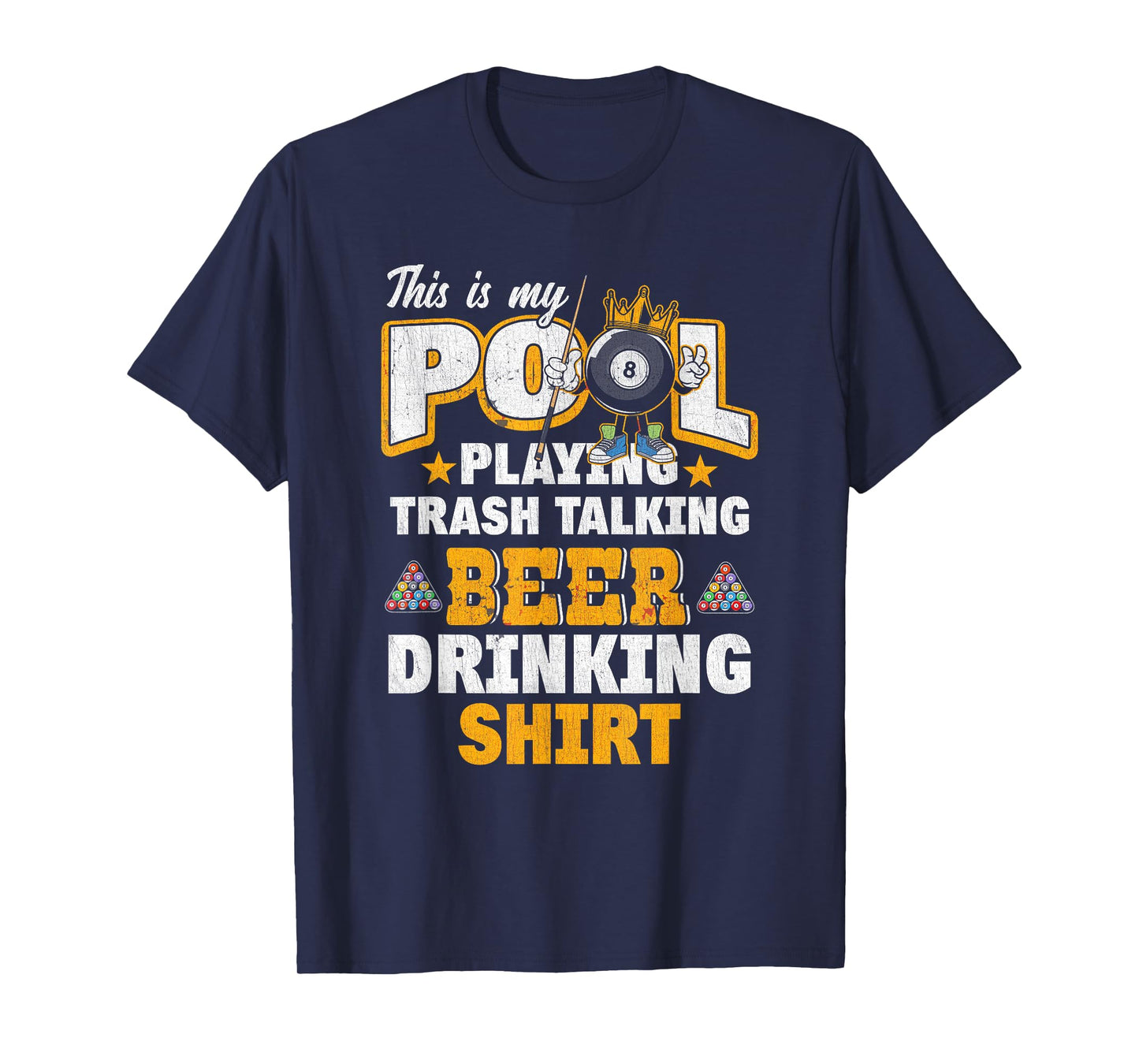 This Is My Pool Playing Trash Talking Beer Drinking Shirt T-Shirt