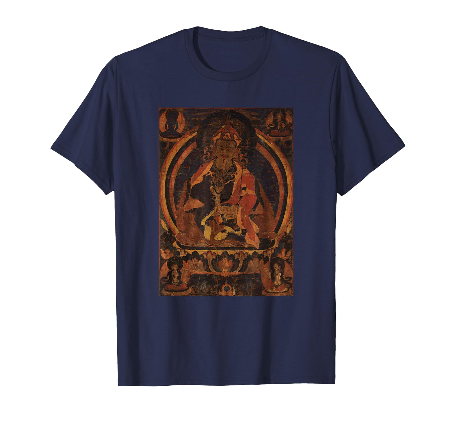 Padmasambhava Tibetan Buddhist Thangka Mandala Buddhism T-Shirt