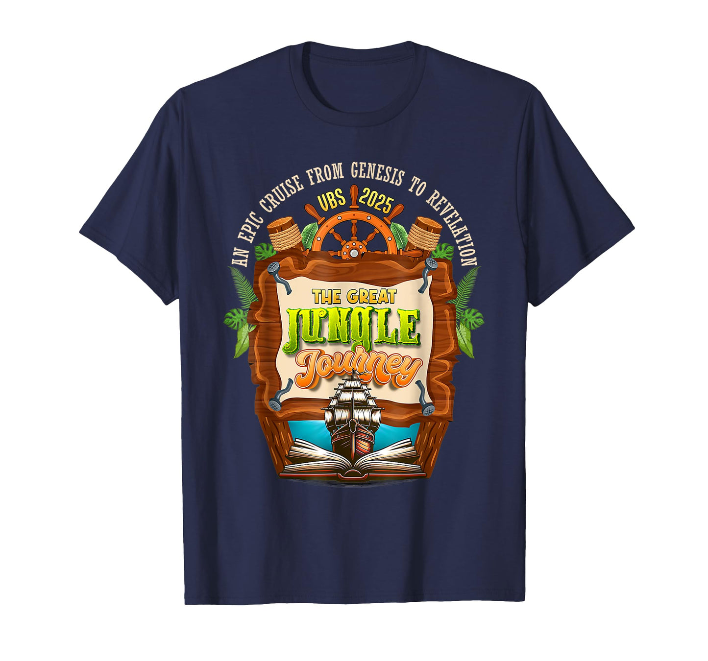 Jungle Journey VBS 2025 Vacation Bible School Summer Camp T-Shirt