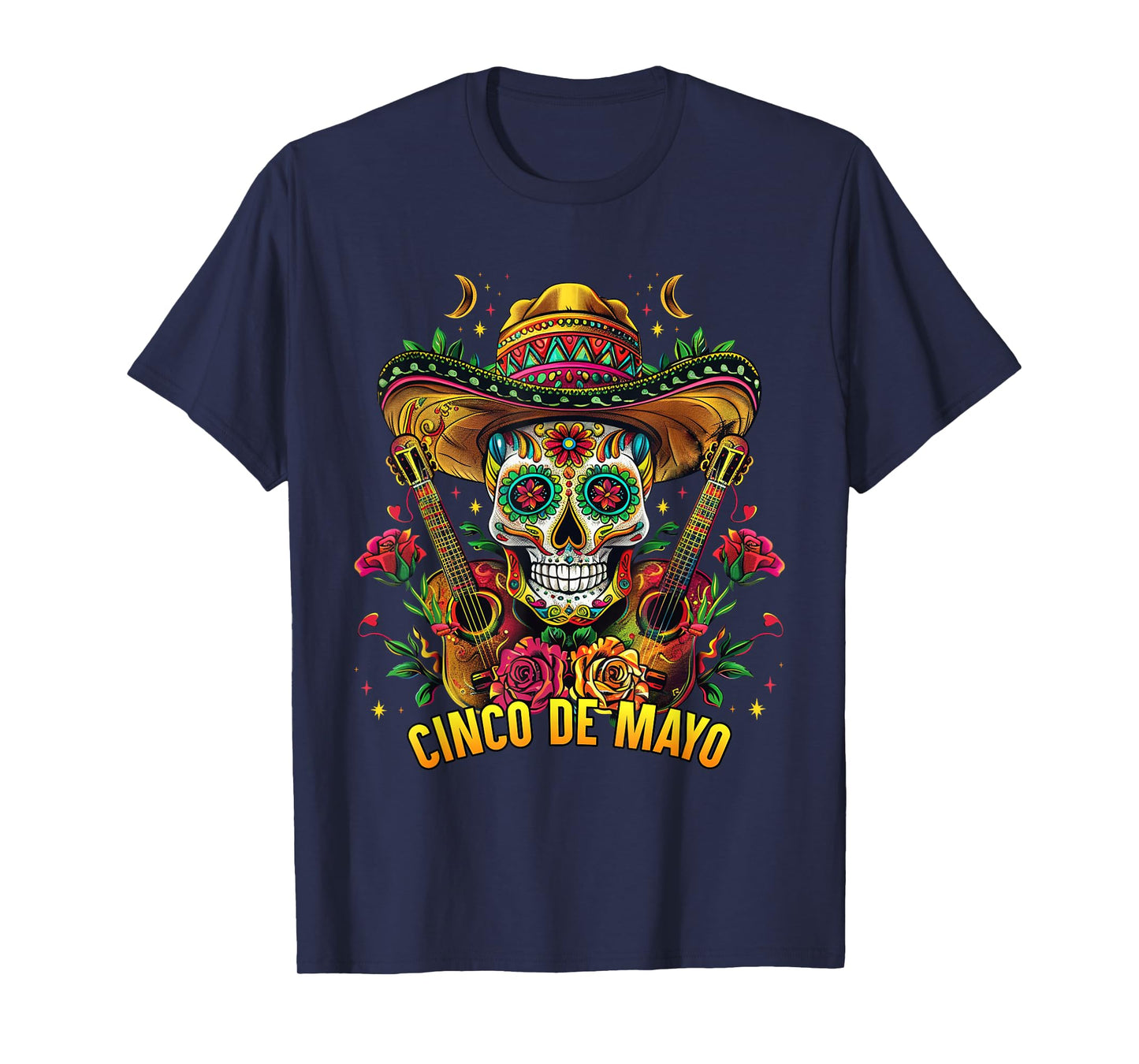 Cinco De Mayo Women Girl Kids Mexican Skull Fiesta 5 De Mayo T-Shirt