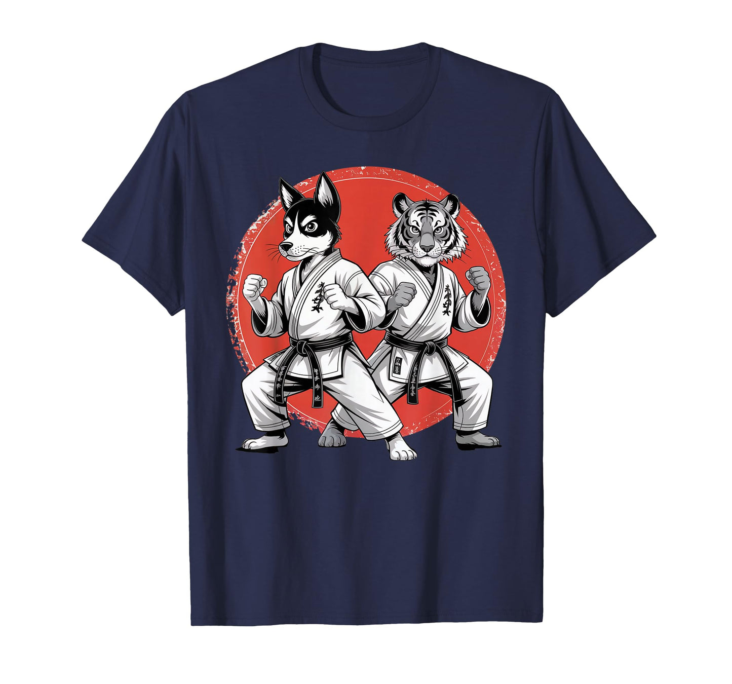 Karate Tiger Dog Karate Gi Karate Japanese Stuff Karate T-Shirt