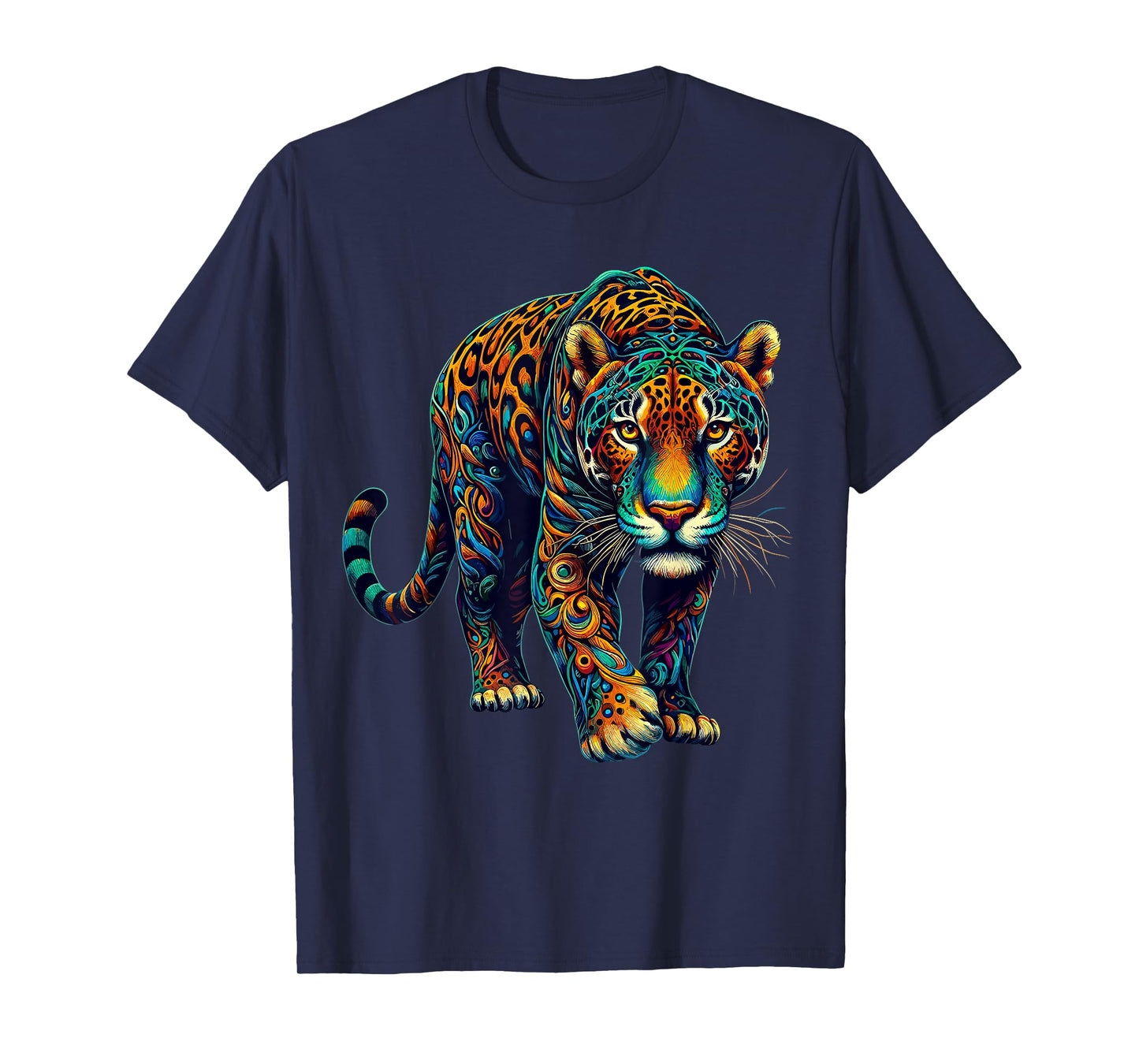 Colorful Jaguars Animal Zoo T-Shirt