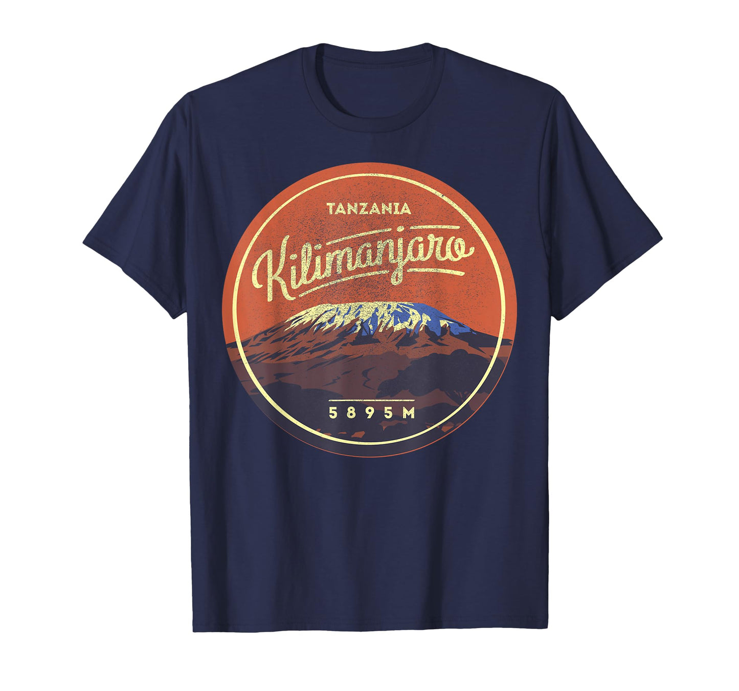 Travel Africa Tanzania Serengeti Mount Kilimanjaro Vacation T-Shirt
