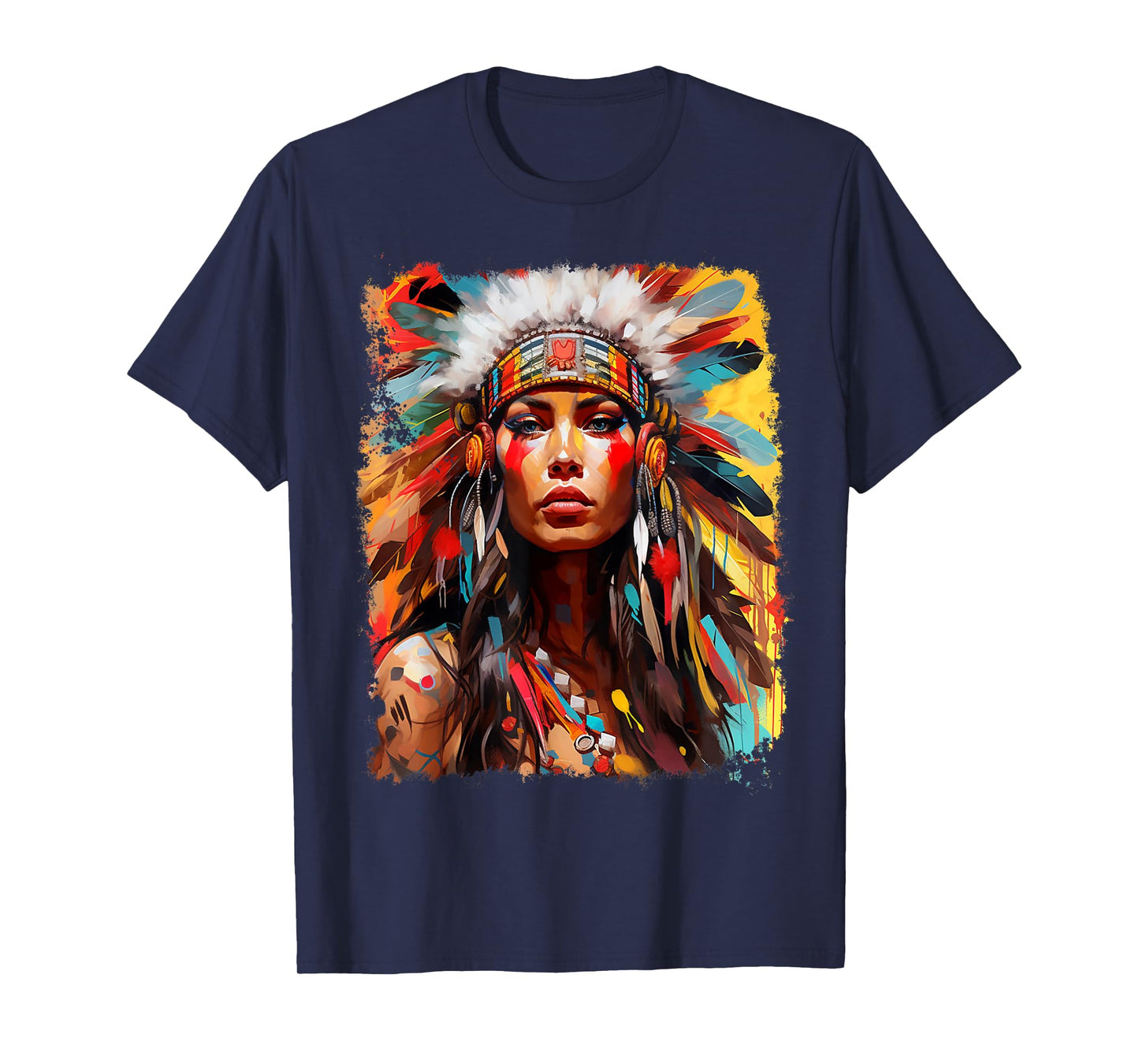 Native Indian Female T-Shirt