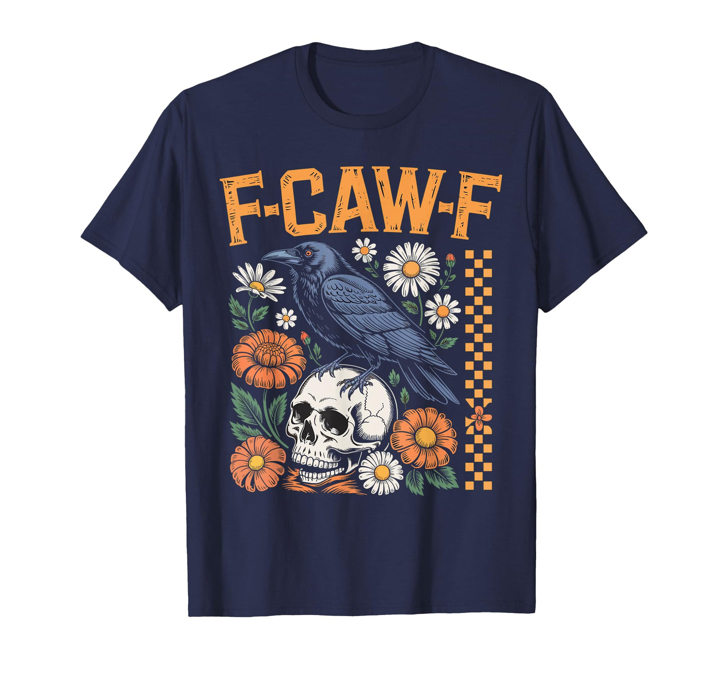 F Caw F Funny Halloween T-Shirt
