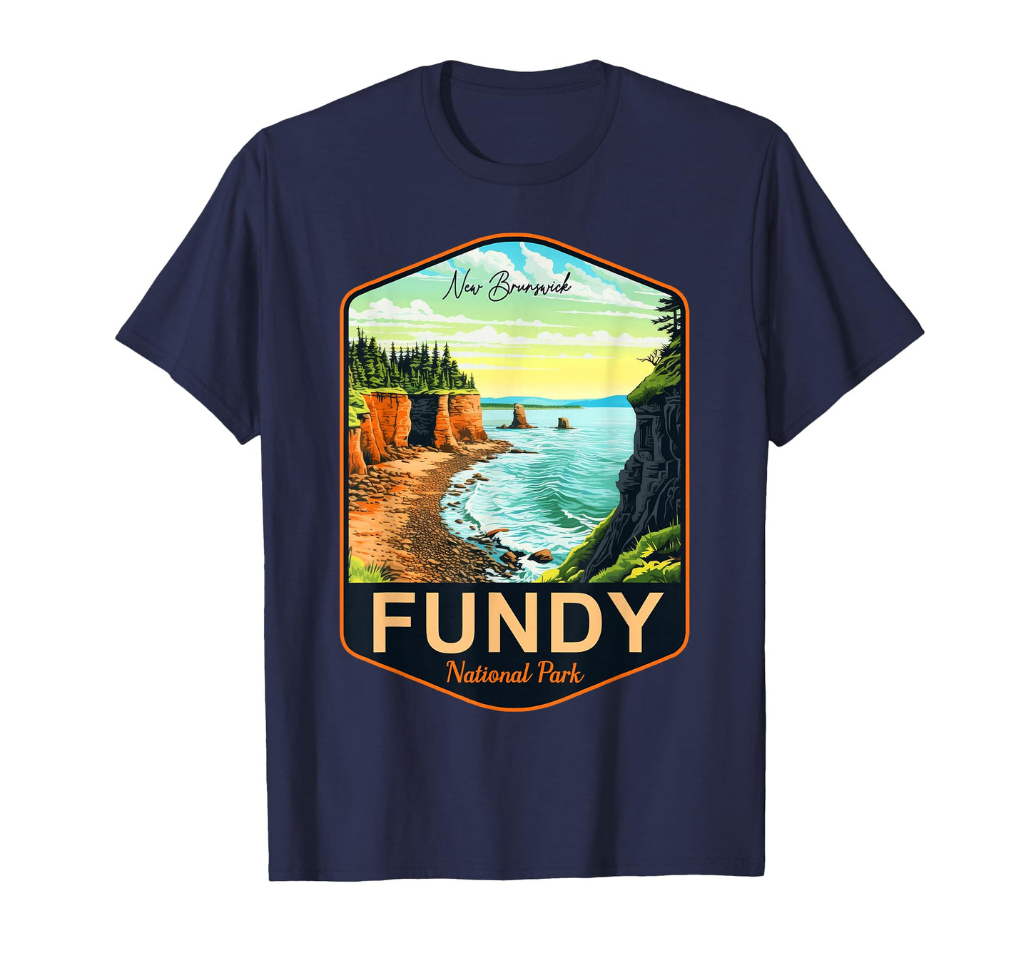 Fundy National Park New Brunswick Nature Outdoor T-Shirt
