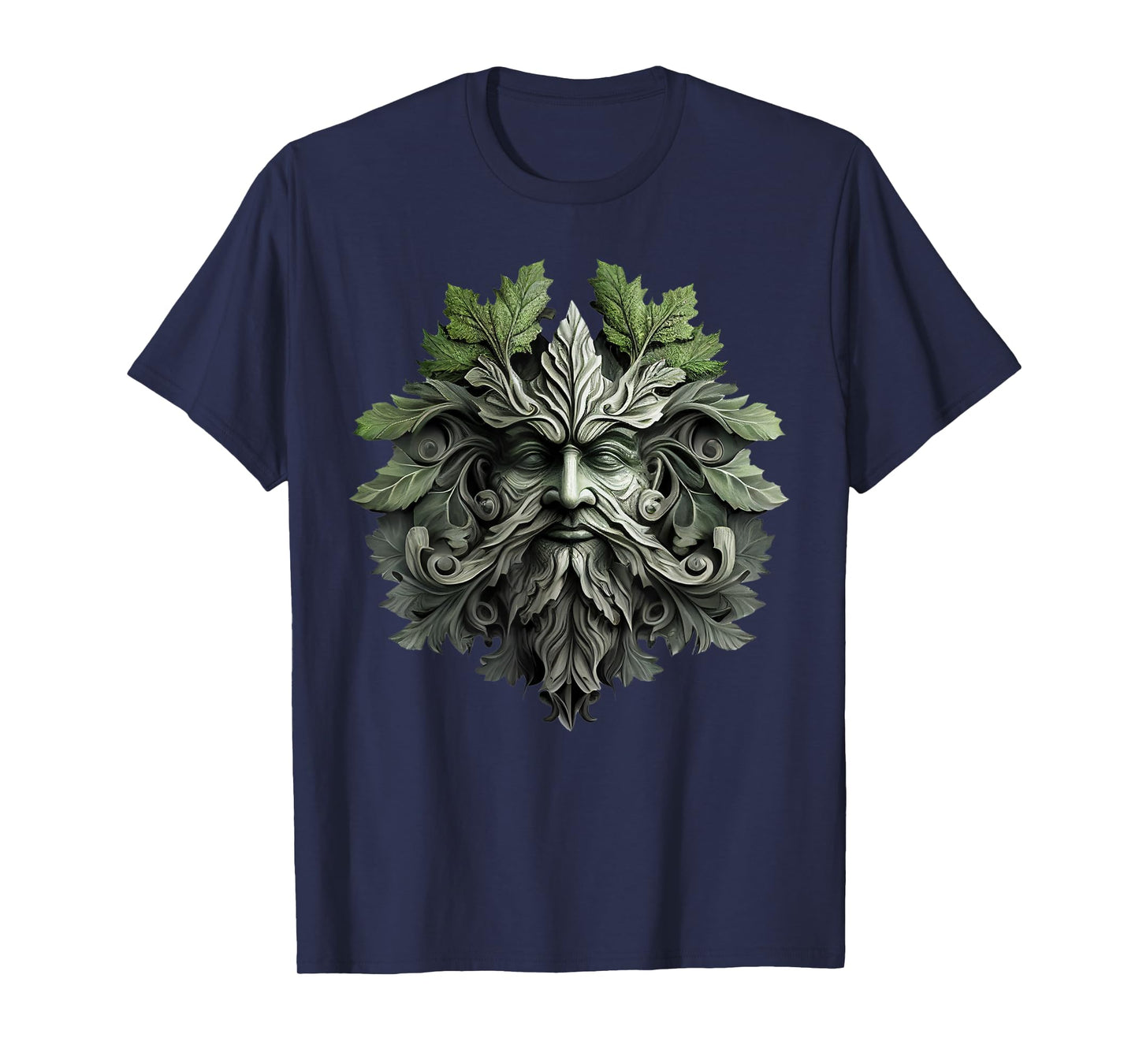 Green Man Botanical Greenman For Men Women Kids Gardeners T-Shirt