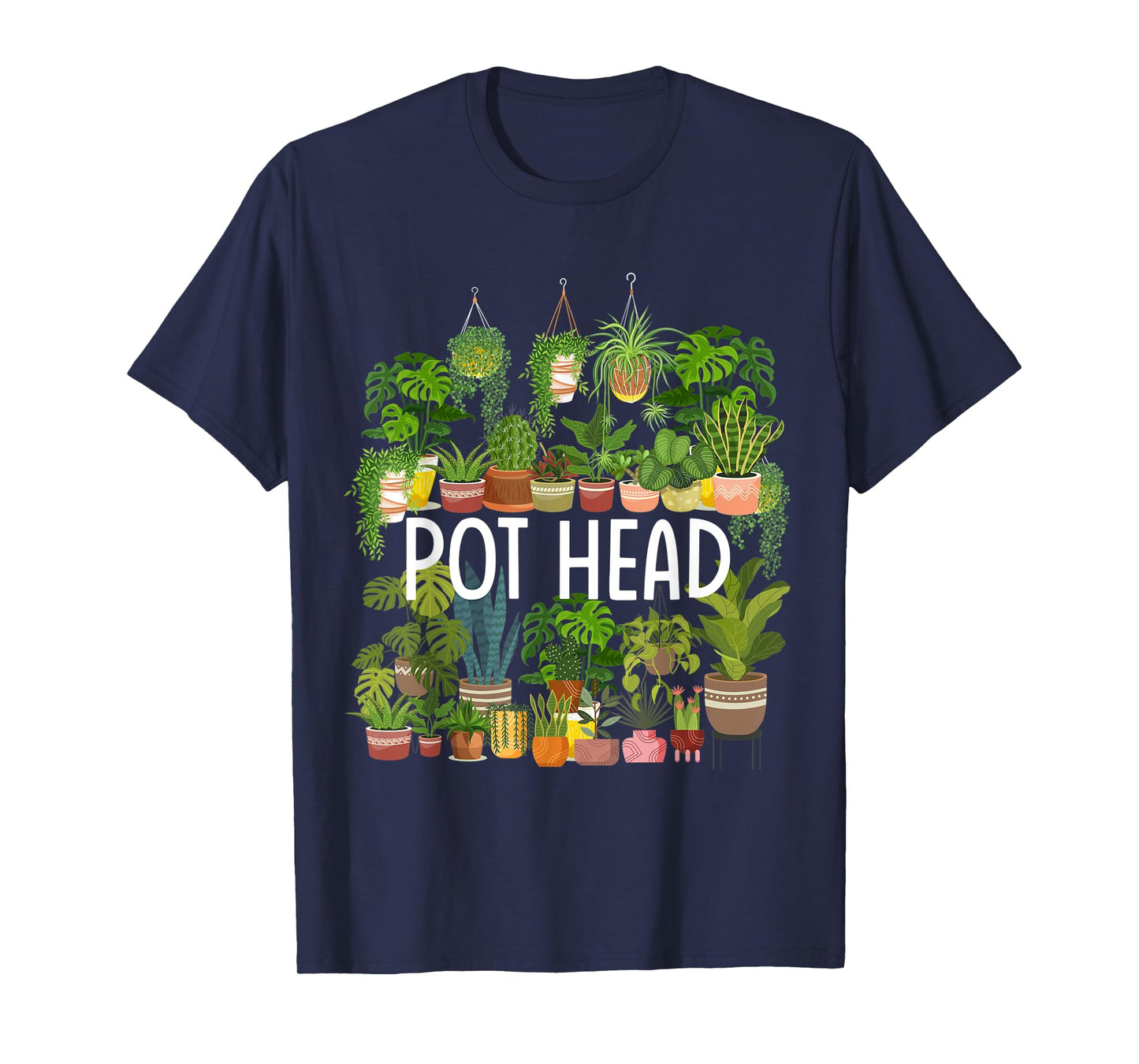 Pot Head - Plant Lover Gift T-Shirt