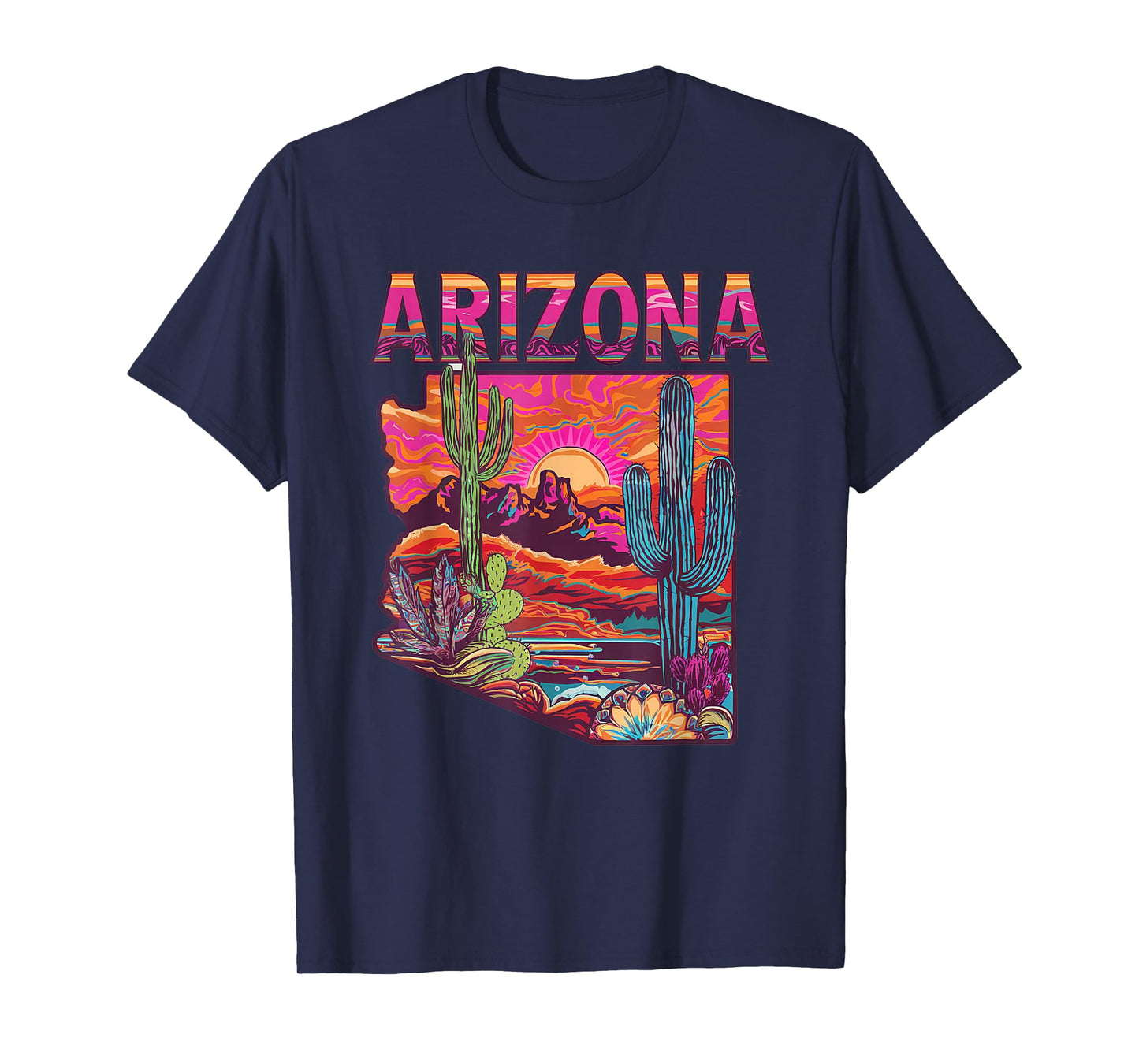 Arizona Flag t-shirt - Arizona Cactus Desert AZ State Pride T-Shirt